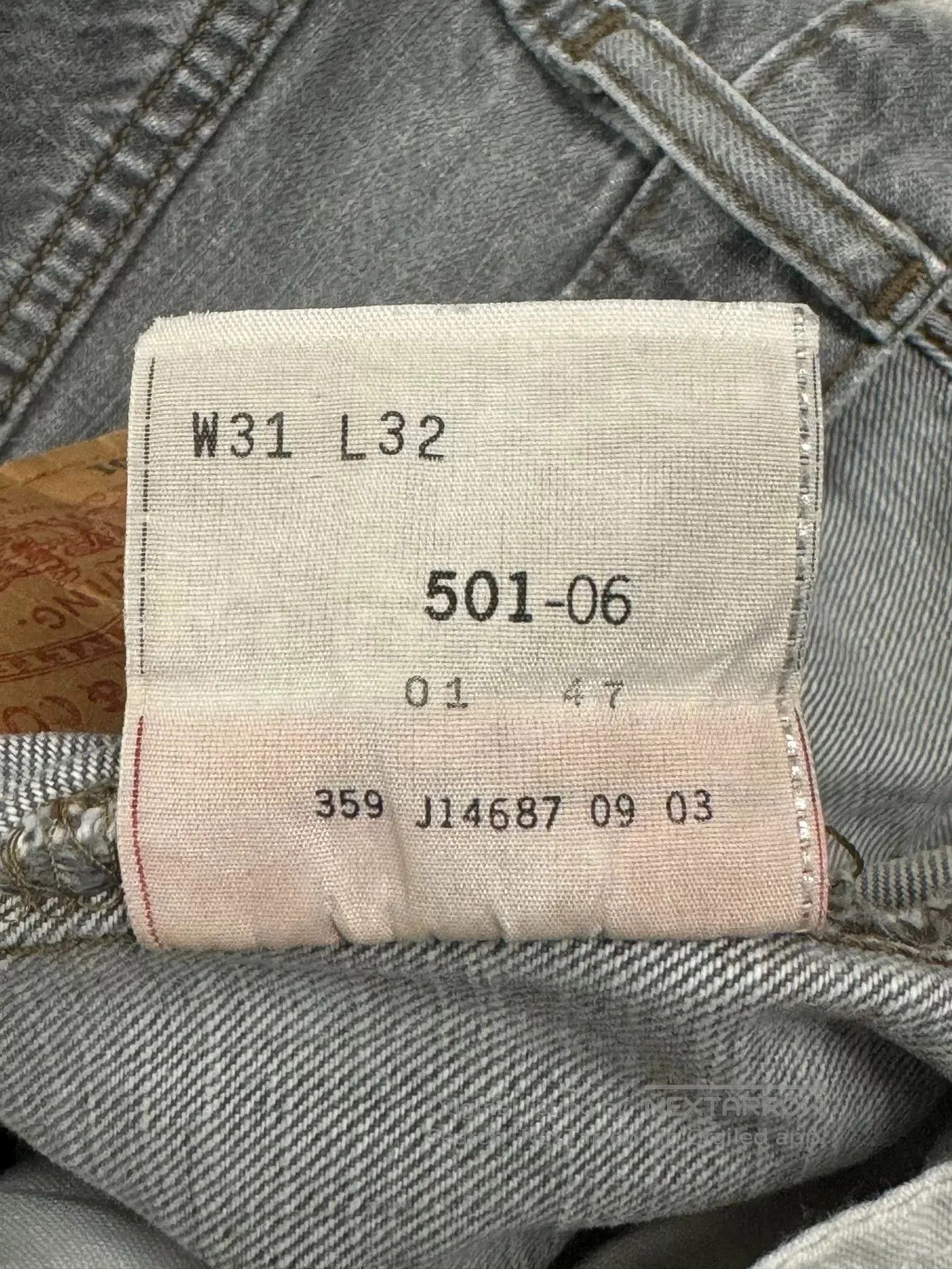 Levi's levi's 501 vintage gray jeans size 31. Size US 31 - 7 Thumbnail
