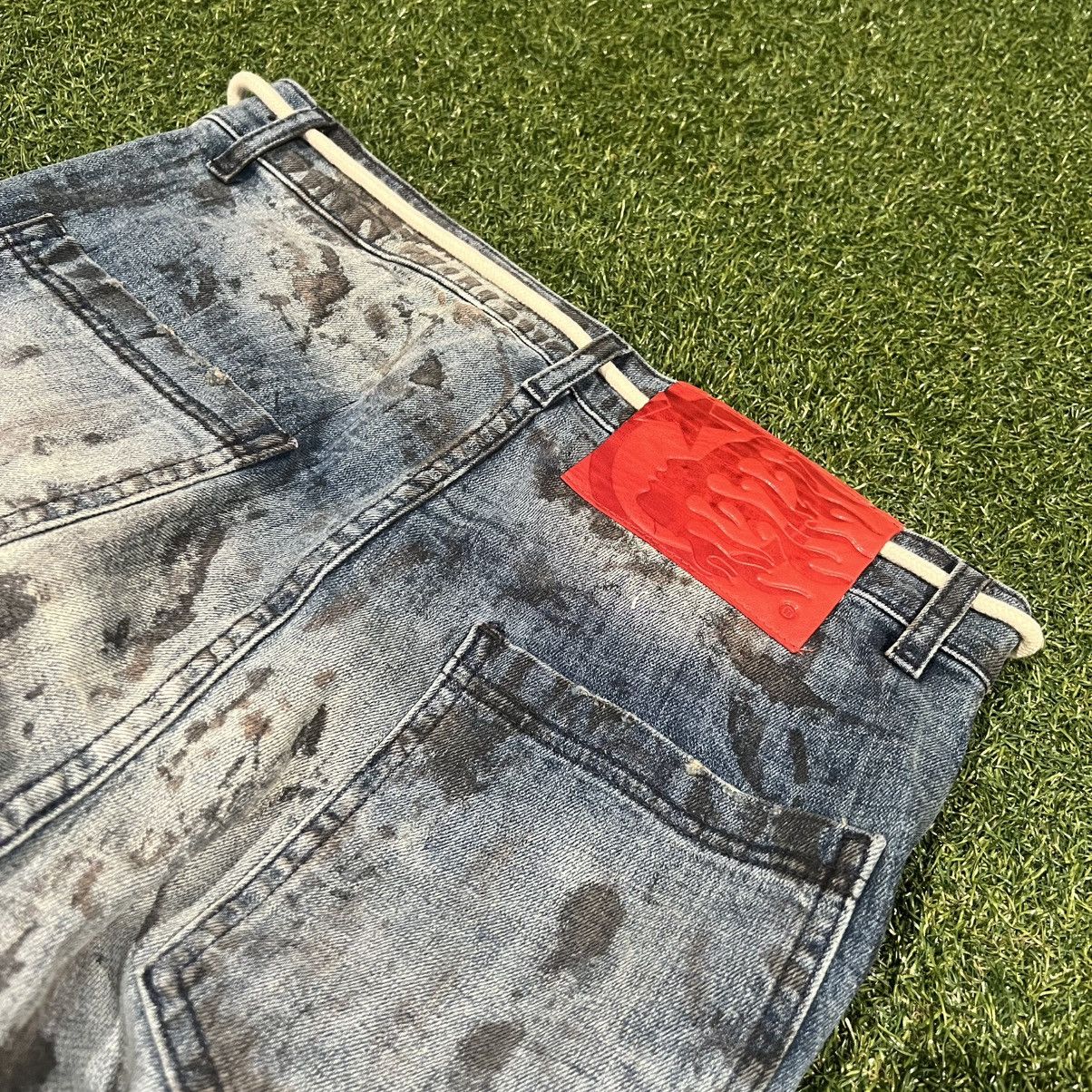 HELLSTAR Hellstar Blue Ripped Jeans Size Small (30-32) Size US 30 / EU 46 - 6 Thumbnail
