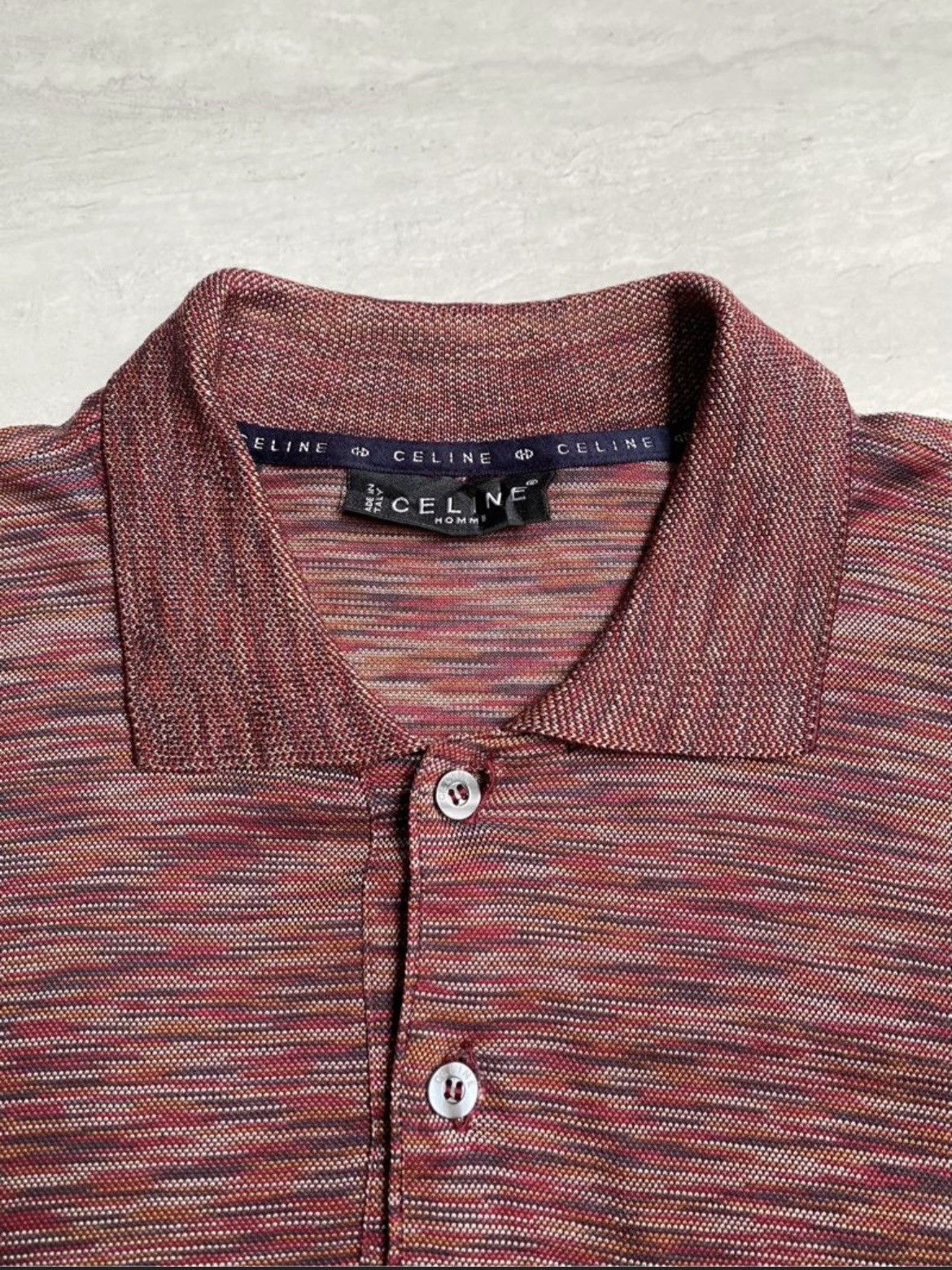 Celine CELINE HOMME Long Sleeve T-shirt Size US L / EU 52-54 / 3 - 4 Thumbnail