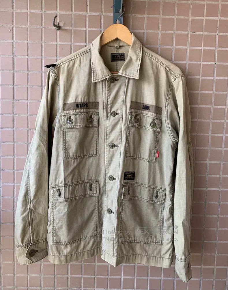 Wtaps Wtaps Floral Four-Pocket Shirt Jacket Size US L / EU 52-54 / 3 - 1 Thumbnail