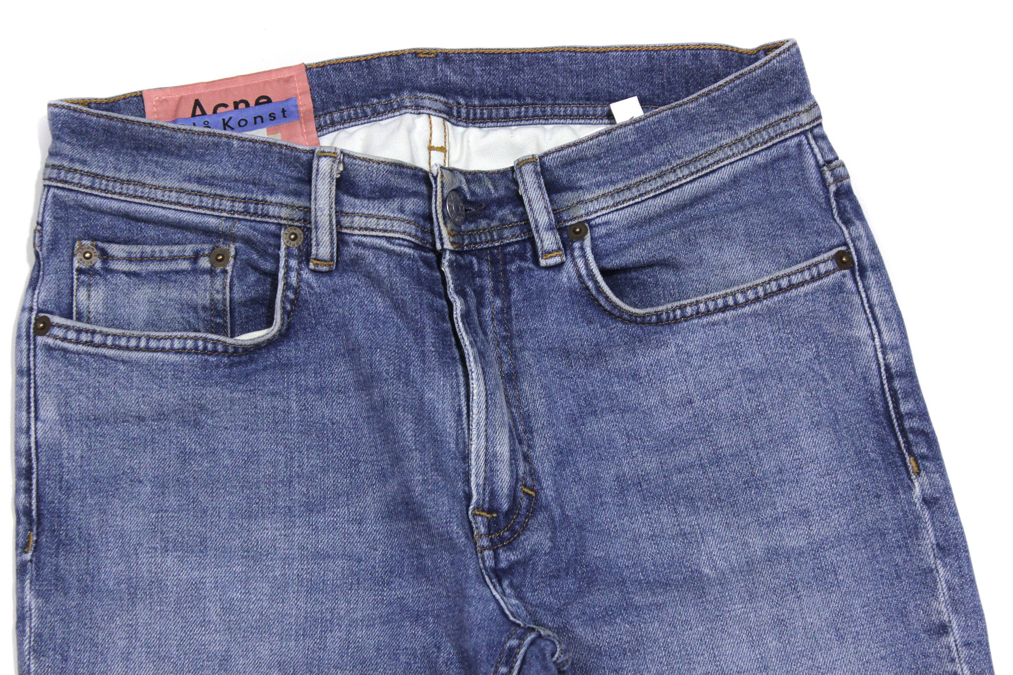 Acne Studios Bla Konst North Mid Blue Jeans Size US 29 - 3 Thumbnail