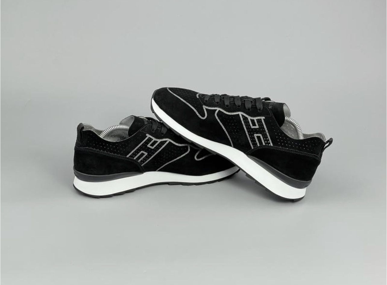 Hogan Hogan Women's Black Suede Sneakers Size 40 Size US 9 / IT 39 - 5 Thumbnail
