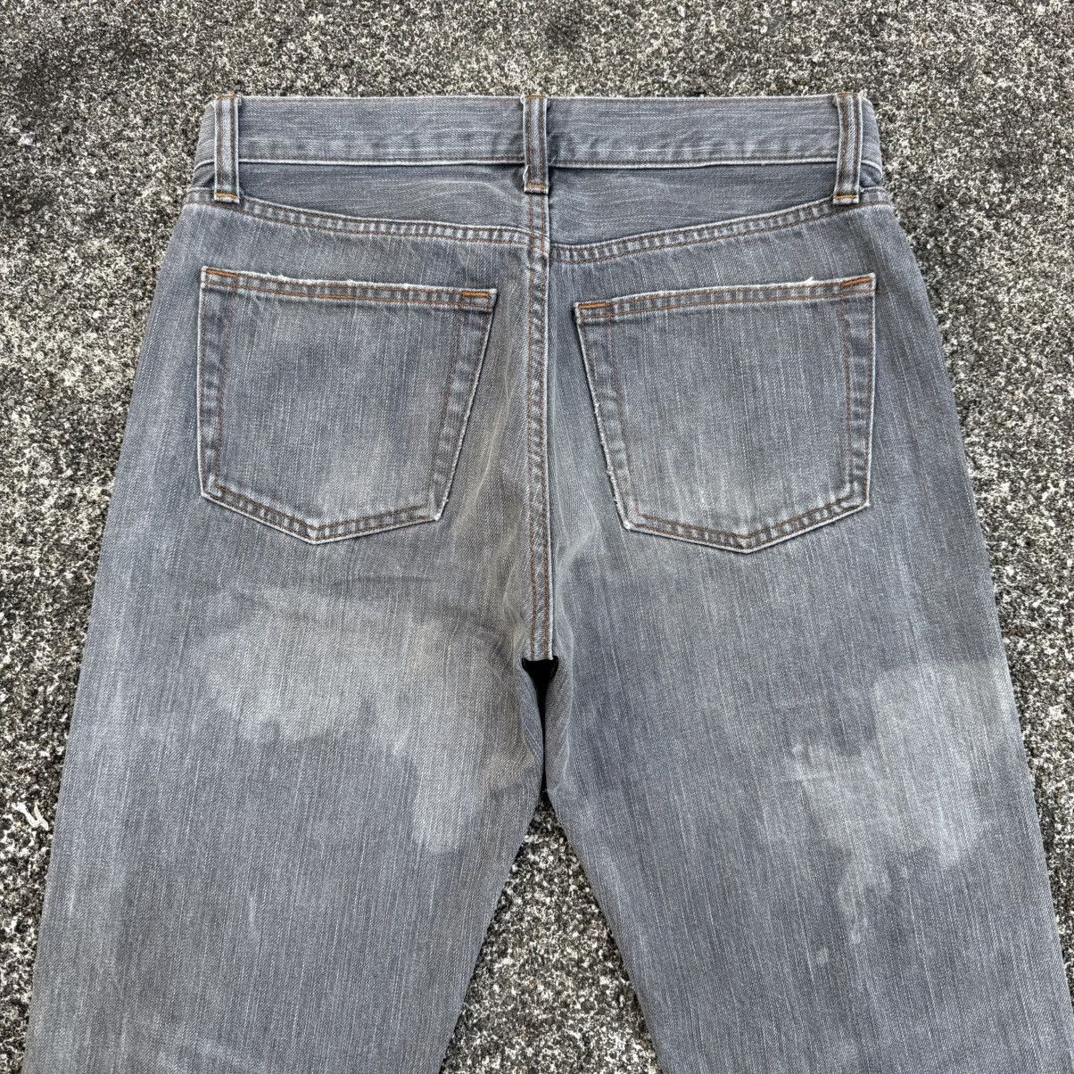 Japanese Brand VINTAGE JAPANESE DENIM FADED BLACK JEAN PANTS Size US 30 / EU 46 - 10 Thumbnail