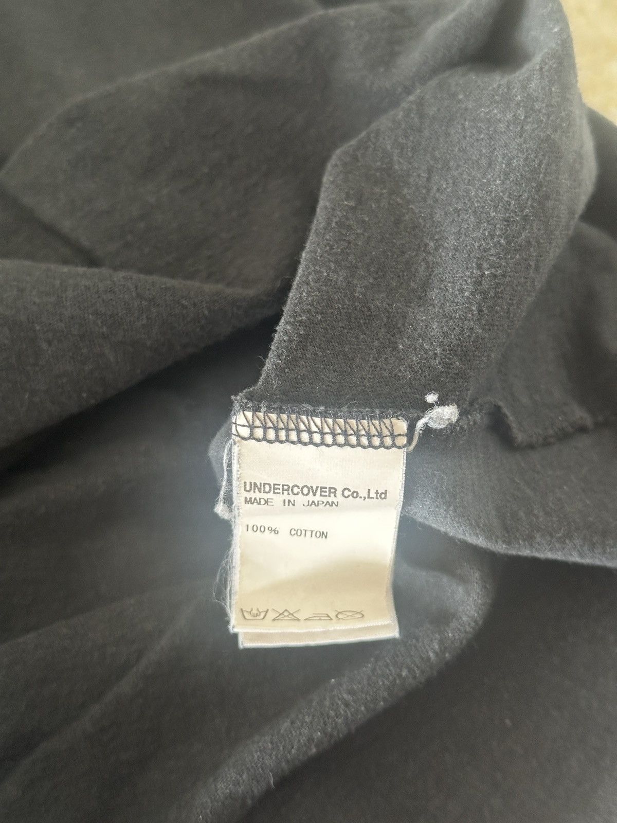 Undercover Undercover NO IMAGE Black Tee Size US M / EU 48-50 / 2 - 4 Thumbnail