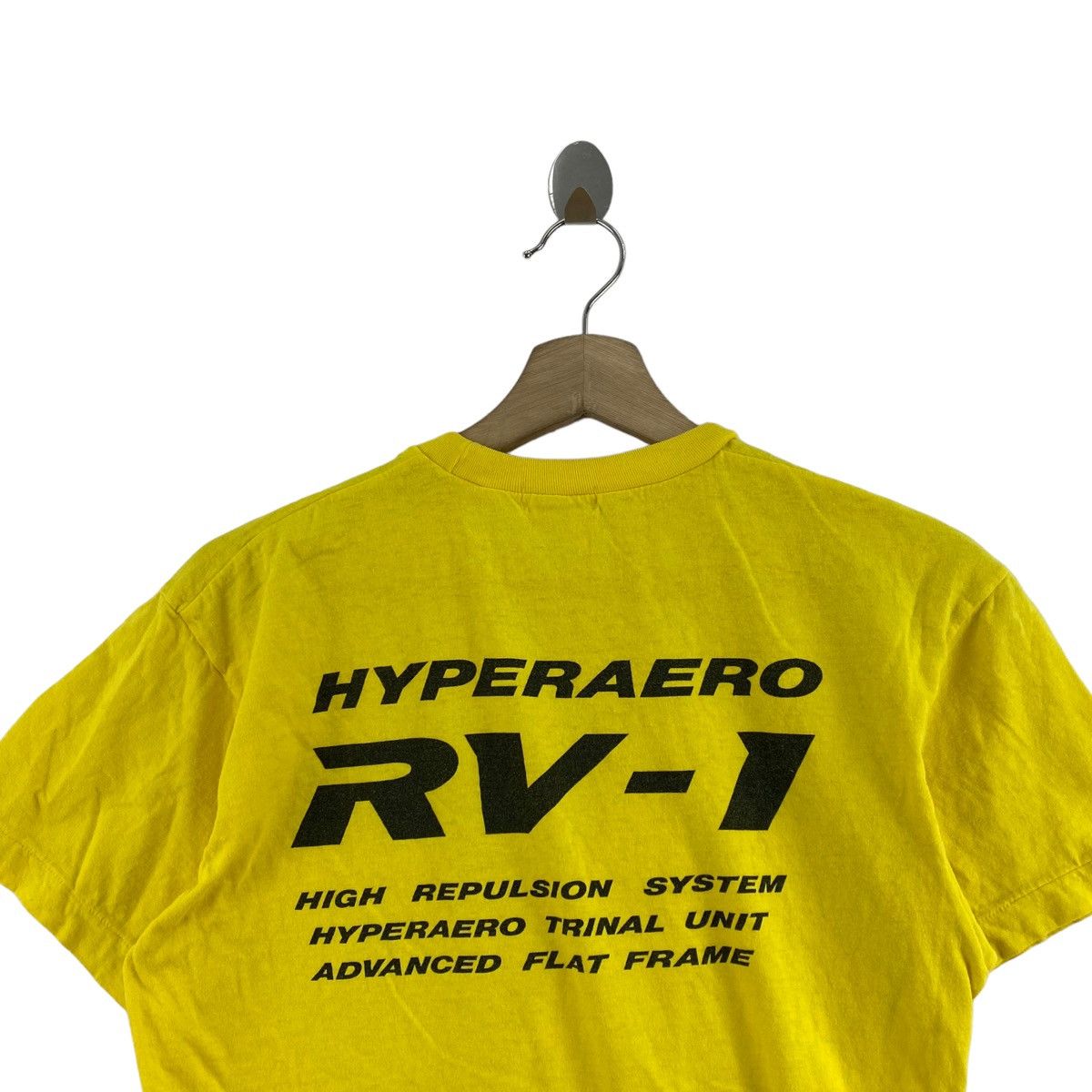 Vintage Vintage HYPERAERO RV-1 Print BRIDGESTONE Motorsport Yellow Size US S / EU 44-46 / 1 - 5 Thumbnail