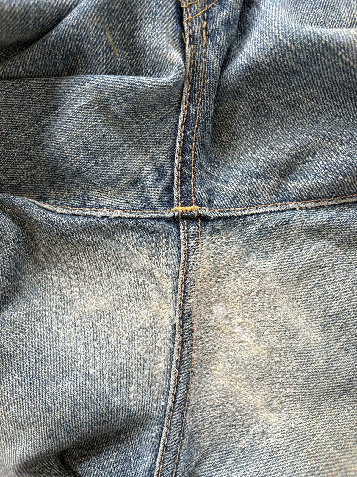Edwin Vintage Edwin 505 Selvedge Distress Baggy Jeans Size US 39 - 3 Thumbnail