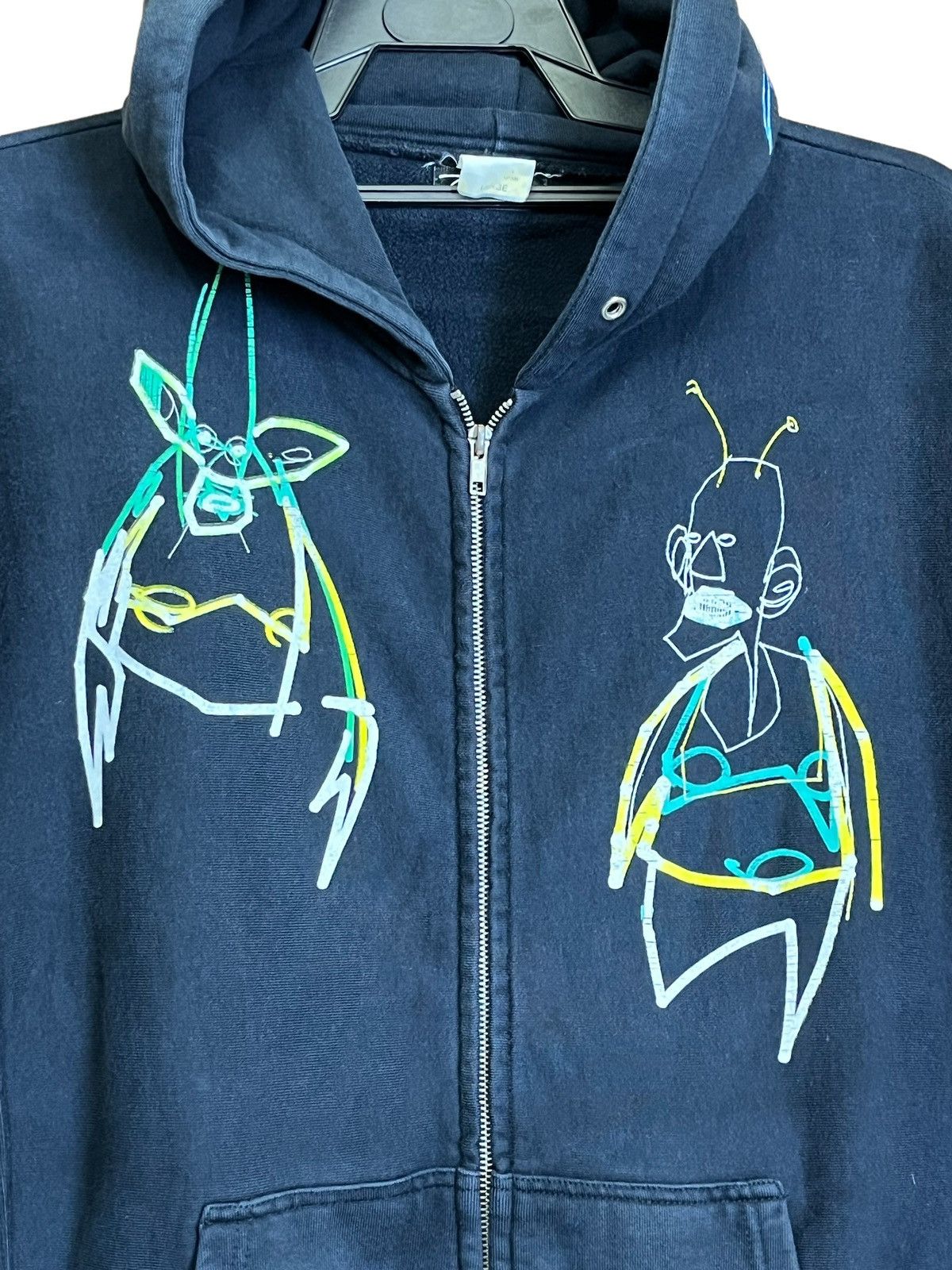 Futura FUTURA LABORATORIES UNKLE POINTMAN & ATOMIC ZIPPER HOODIES Size US L / EU 52-54 / 3 - 3 Thumbnail