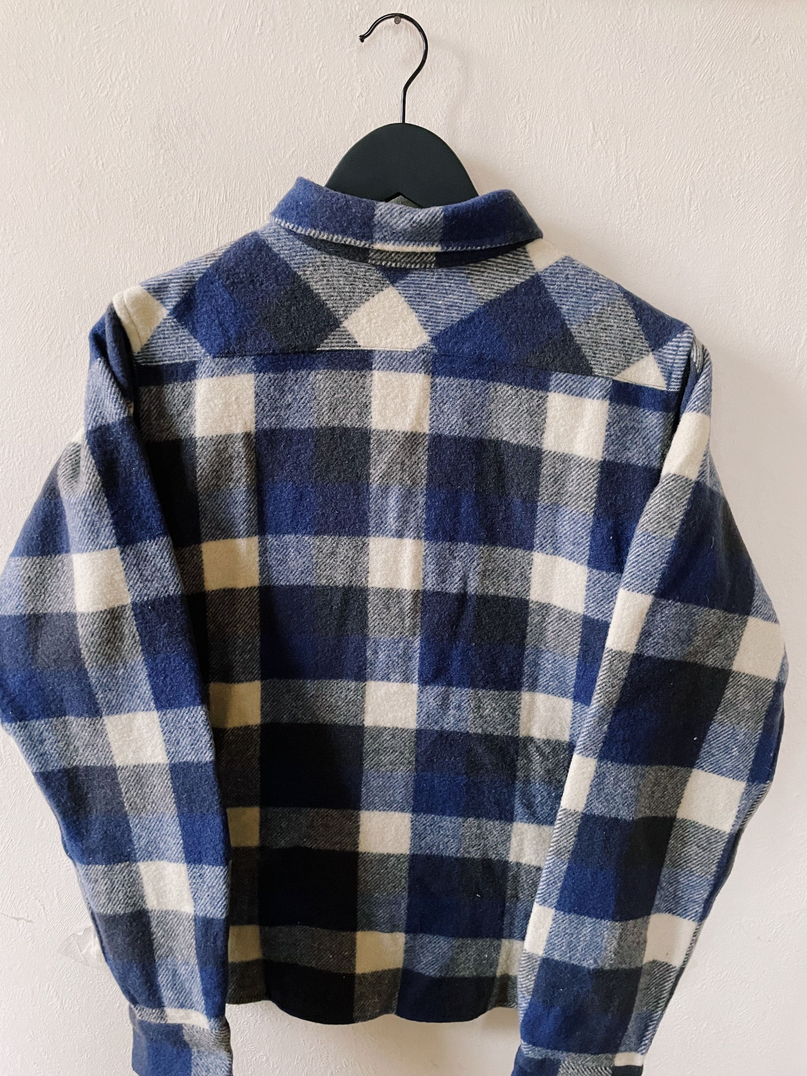 Bape × Nigo × Vintage Vintage Y2K Bape A Bathing Ape Checkered CPO Wool Shirt Size US M / EU 48-50 / 2 - 2 Thumbnail