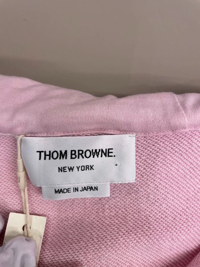 Thom Browne Thom Browne Cherry blossom pink cotton hooded hoodie Size XS / US 0-2 / IT 36-38 - 3 Thumbnail