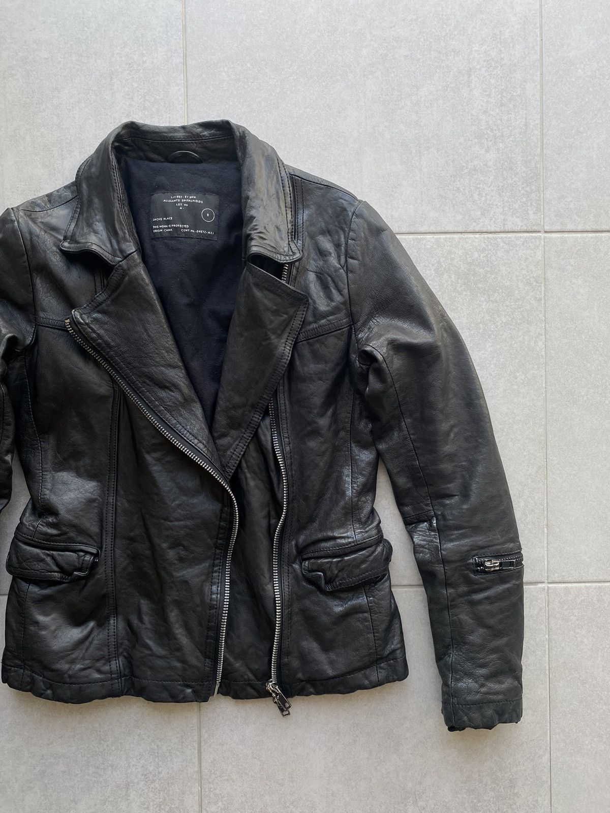 Allsaints Allsaints Leather Jacket Size S / US 4 / IT 40 - 5 Thumbnail