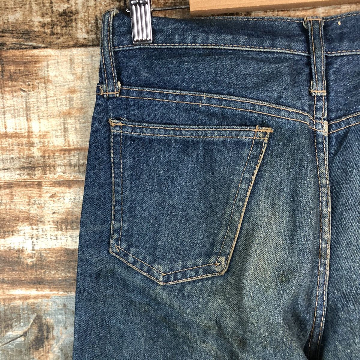 Big John DL Big John vintage Blue Denim Pants #C621 Size US 28 / EU 44 - 16 Thumbnail