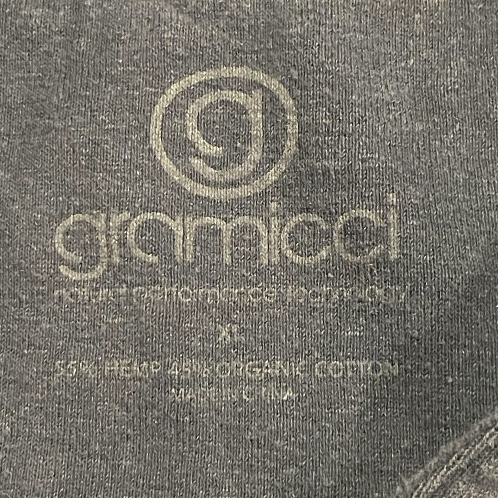 Gramicci Gramicci Hoodie Mens M Blue Hemp Organic Cotton Pullover Sweatshirt V Notch Neck Front Kangaroo Pocket Logo Size US M / EU 48-50 / 2 - 6 Thumbnail
