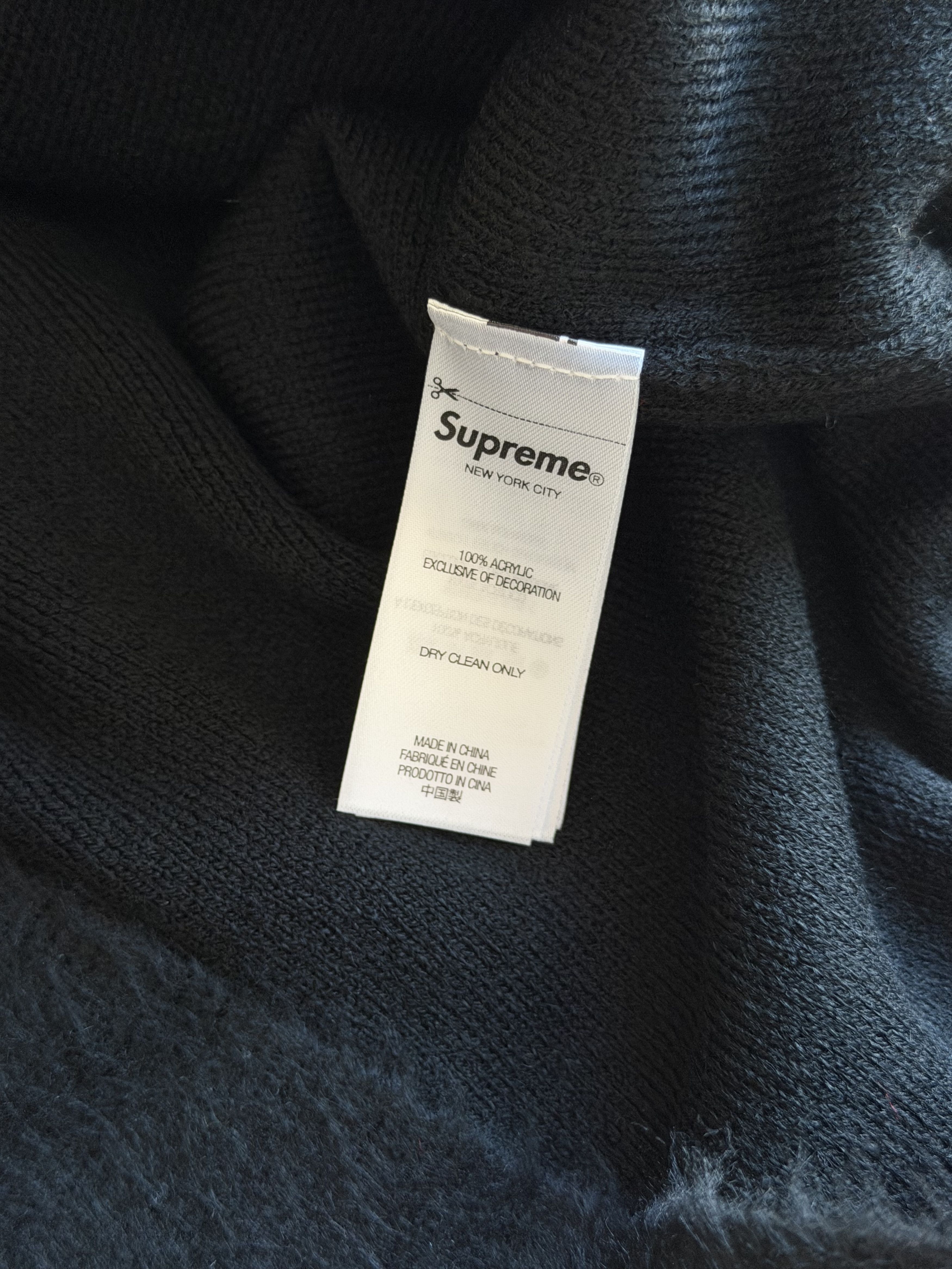 Supreme Supreme Brushed Stripe Sweater in Black Size US XL / EU 56 / 4 - 6 Thumbnail