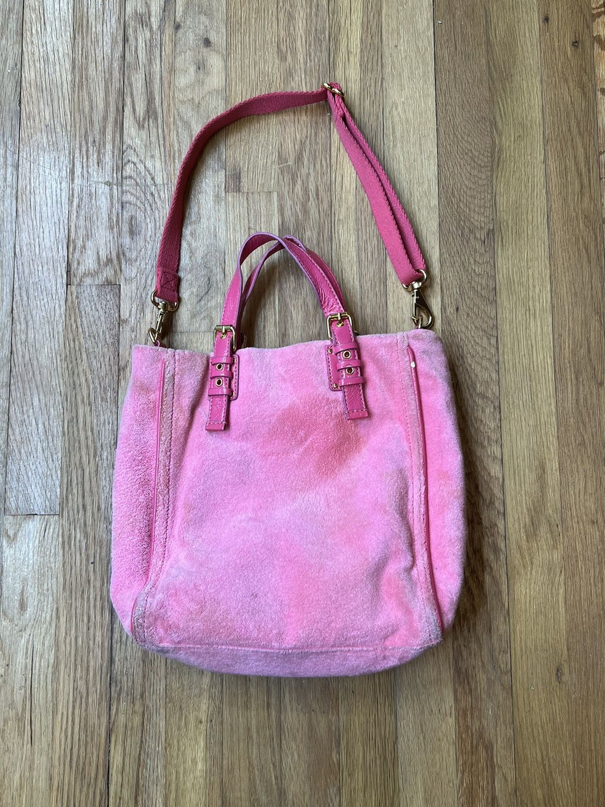Juicy Couture ON HOLD Juicy Couture Smile For Juicy Pink Terrycloth Bag Size ONE SIZE - 2 Thumbnail