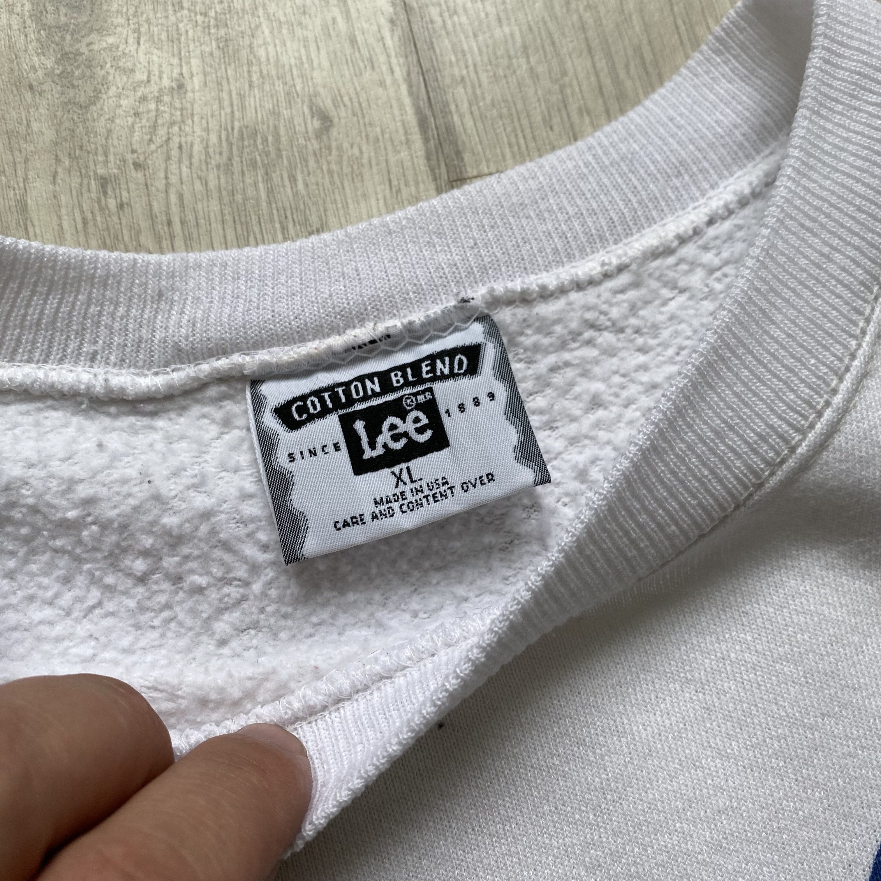 Lee 🗽Vintage 96 Lee Clinton Gore Boxy Sweatshirt USA President Size US M / EU 48-50 / 2 - 7 Thumbnail