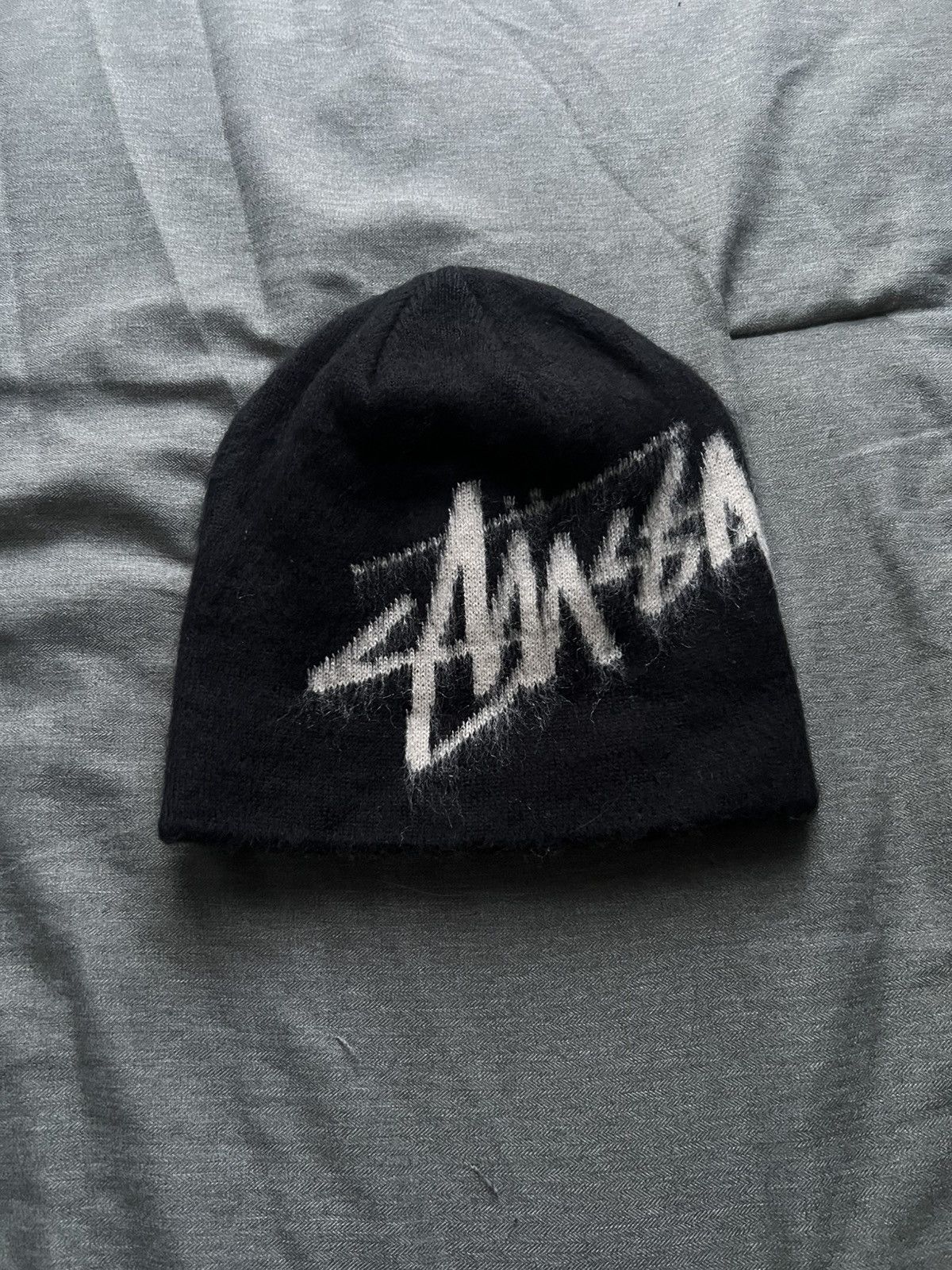 Stussy Stussy Skullcap Brushed Out Stock Black Size ONE SIZE - 2 Thumbnail
