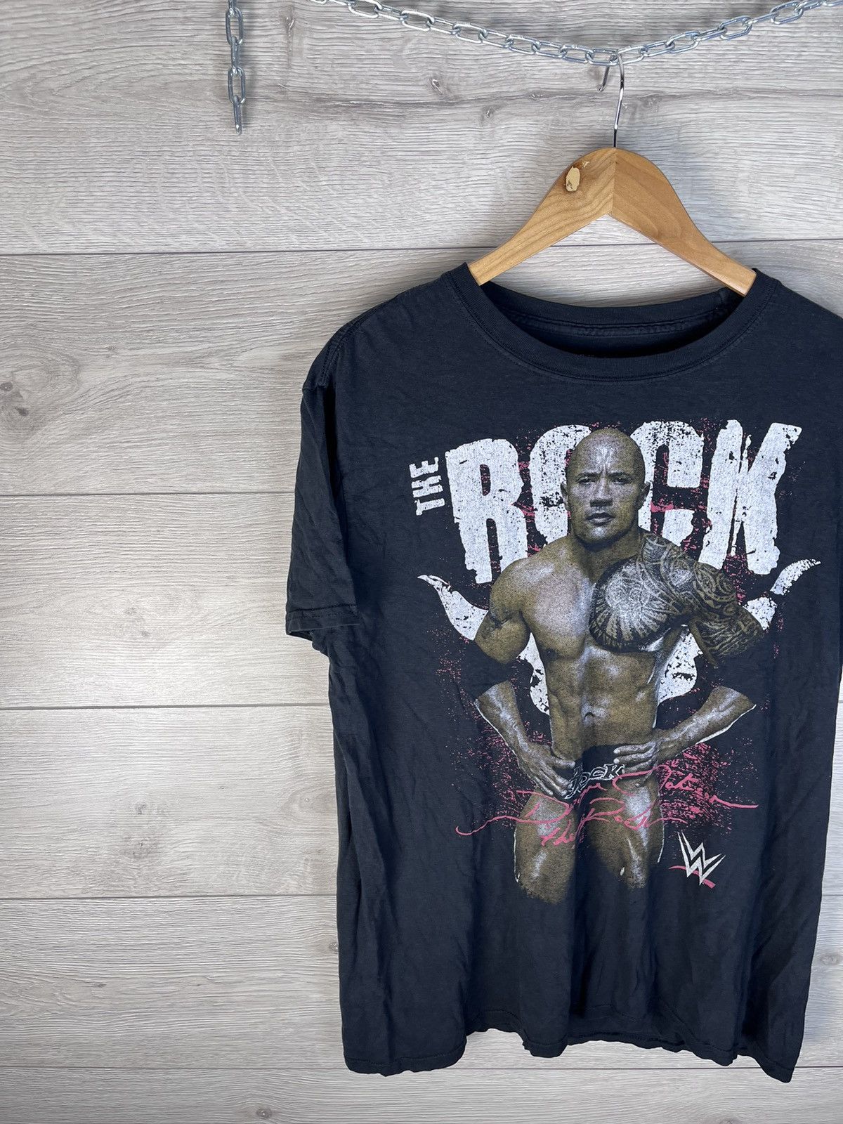 WWE Mens t-shirt WWE The Rock size L Size US L / EU 52-54 / 3 - 2 Thumbnail