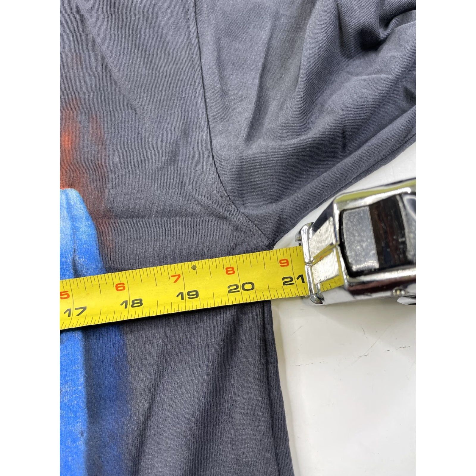 Marino Morwood Marino Morwood Scarface Tony Montana T Shirt Long Sleeve Rap Tee Mens M Gray Cotton Graphic Print Crew Neck Vintage 90s Hip Hop Movie Size US M / EU 48-50 / 2 - 6 Thumbnail
