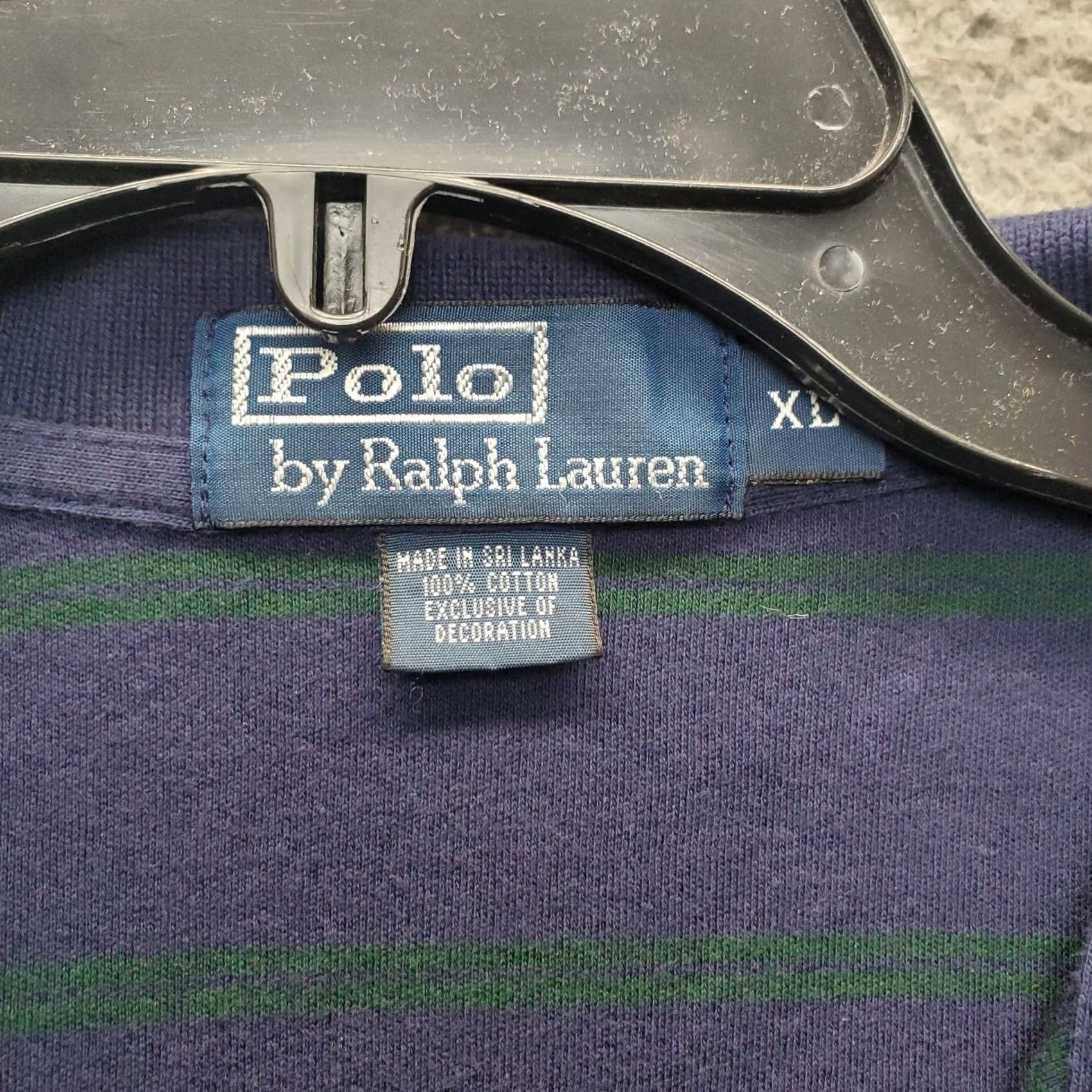 Polo Ralph Lauren Polo Ralph Lauren Golf Polo Shirt Men XL Multi Stripe High Low Slit Pony Logo Size US XL / EU 56 / 4 - 6 Thumbnail