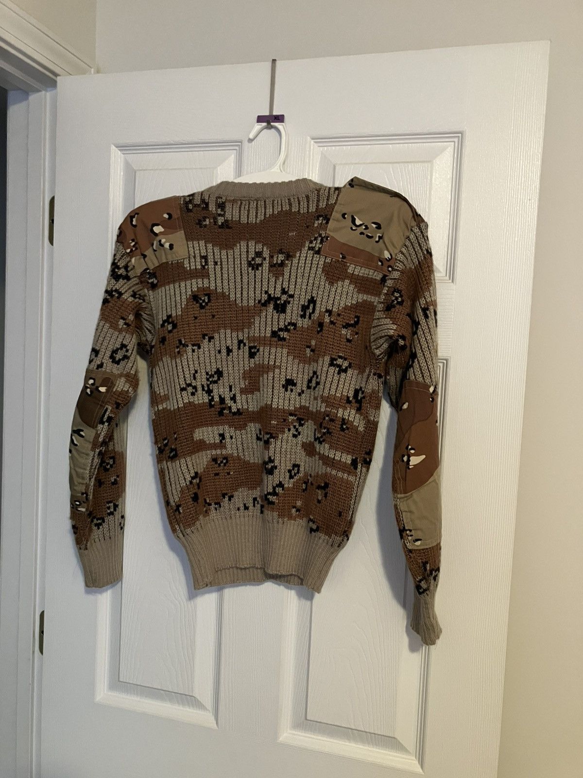 Vintage Vintage Military Camo Sweater Desert Camo Rib Knit Sweater Size US S / EU 44-46 / 1 - 7 Thumbnail
