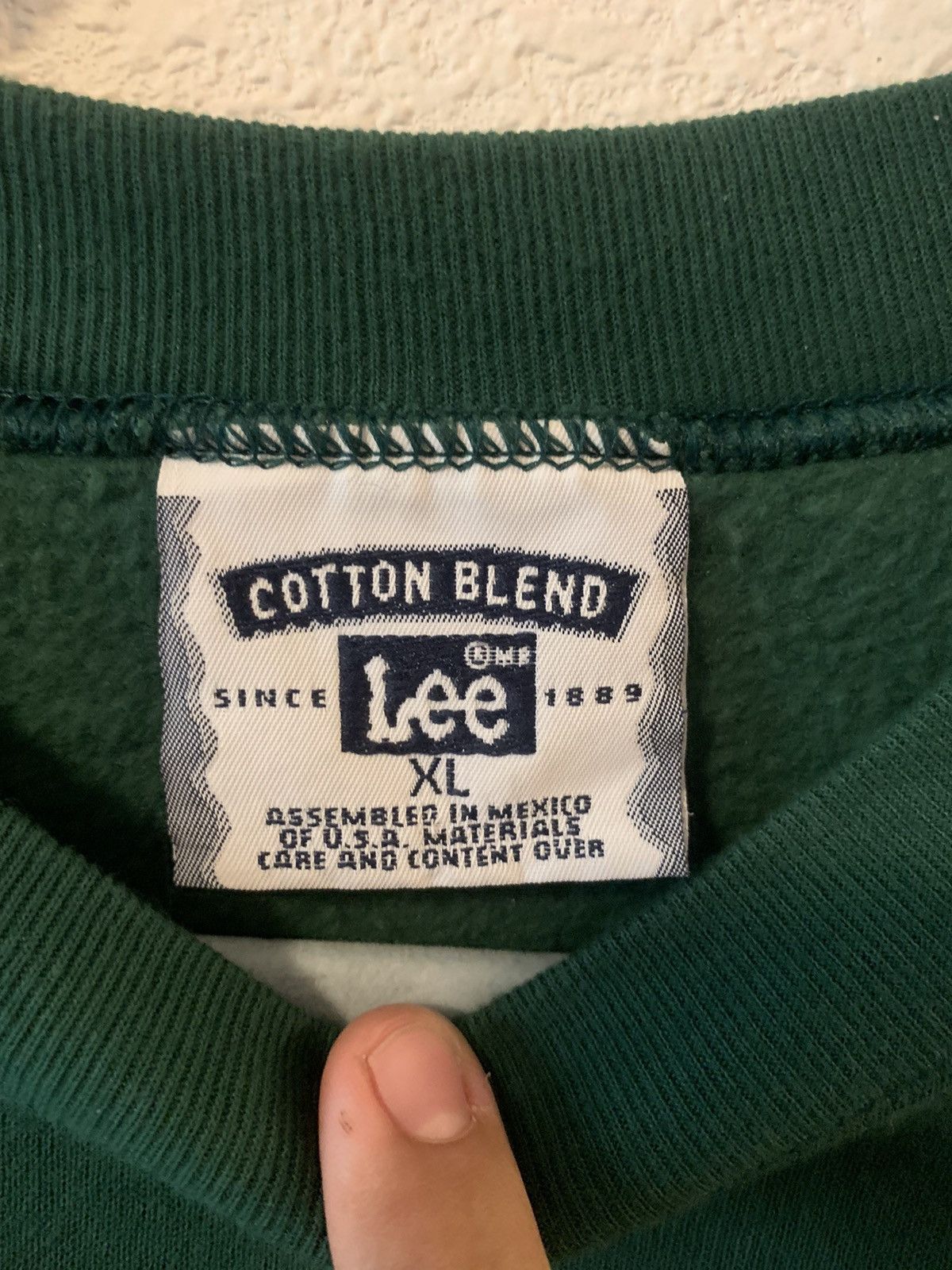 Lee Vintage LEE sweatshirt Size US XL / EU 56 / 4 - 2 Thumbnail