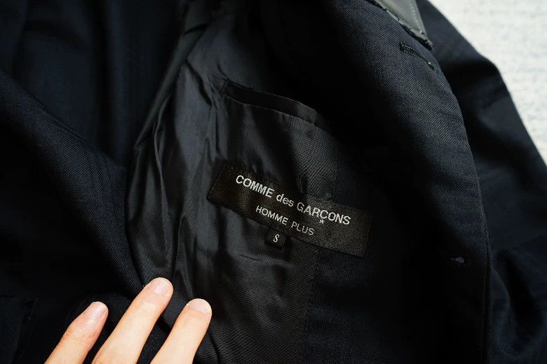Comme des Garcons Comme des Garcons Armor season leather collar splicing sui Size US S / EU 44-46 / 1 - 7 Thumbnail
