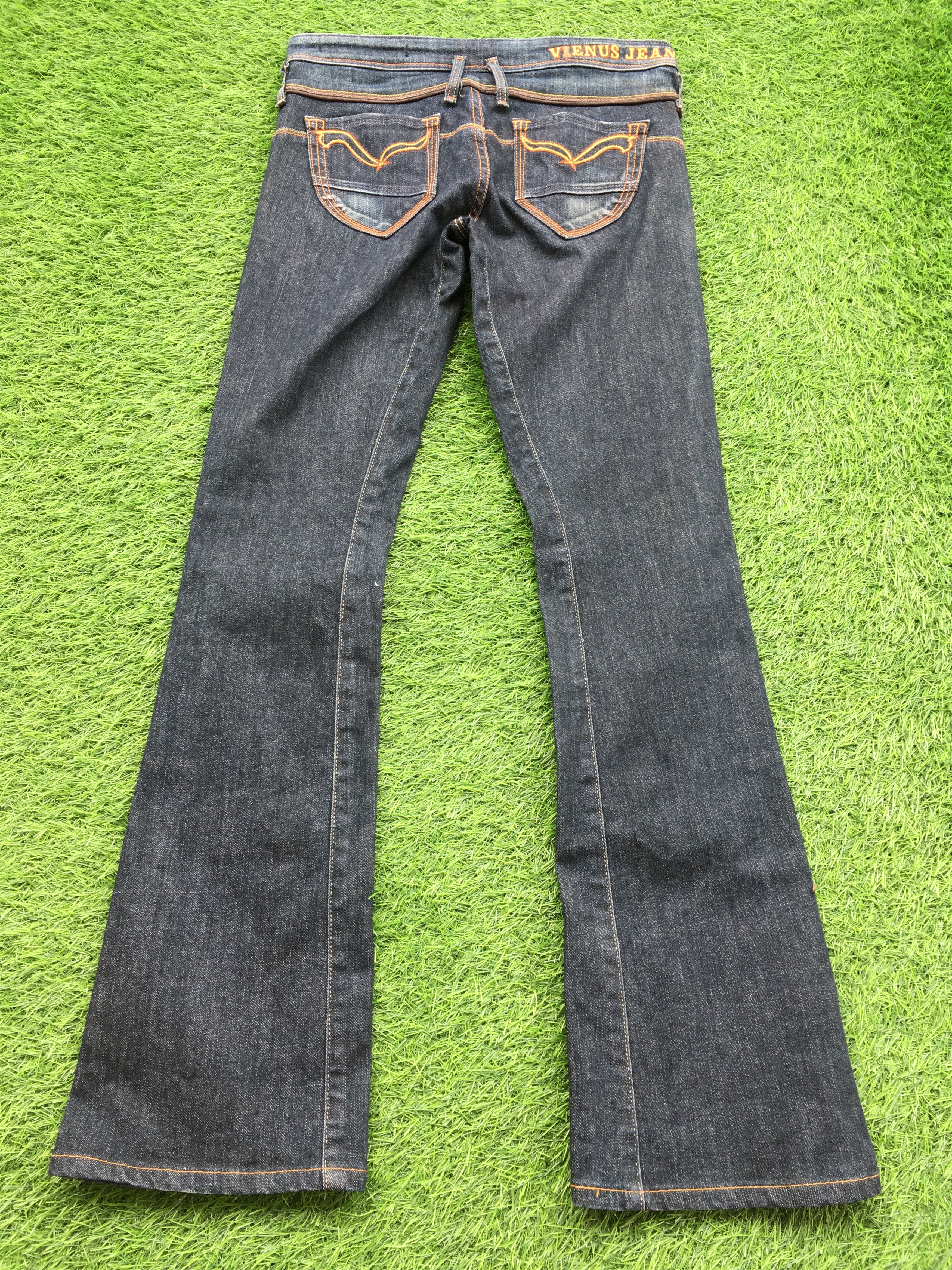 Japanese Brand Low Rise Bootcut Flare Jeans D-1221 Size 28" / US 6 / IT 42 - 2 Thumbnail