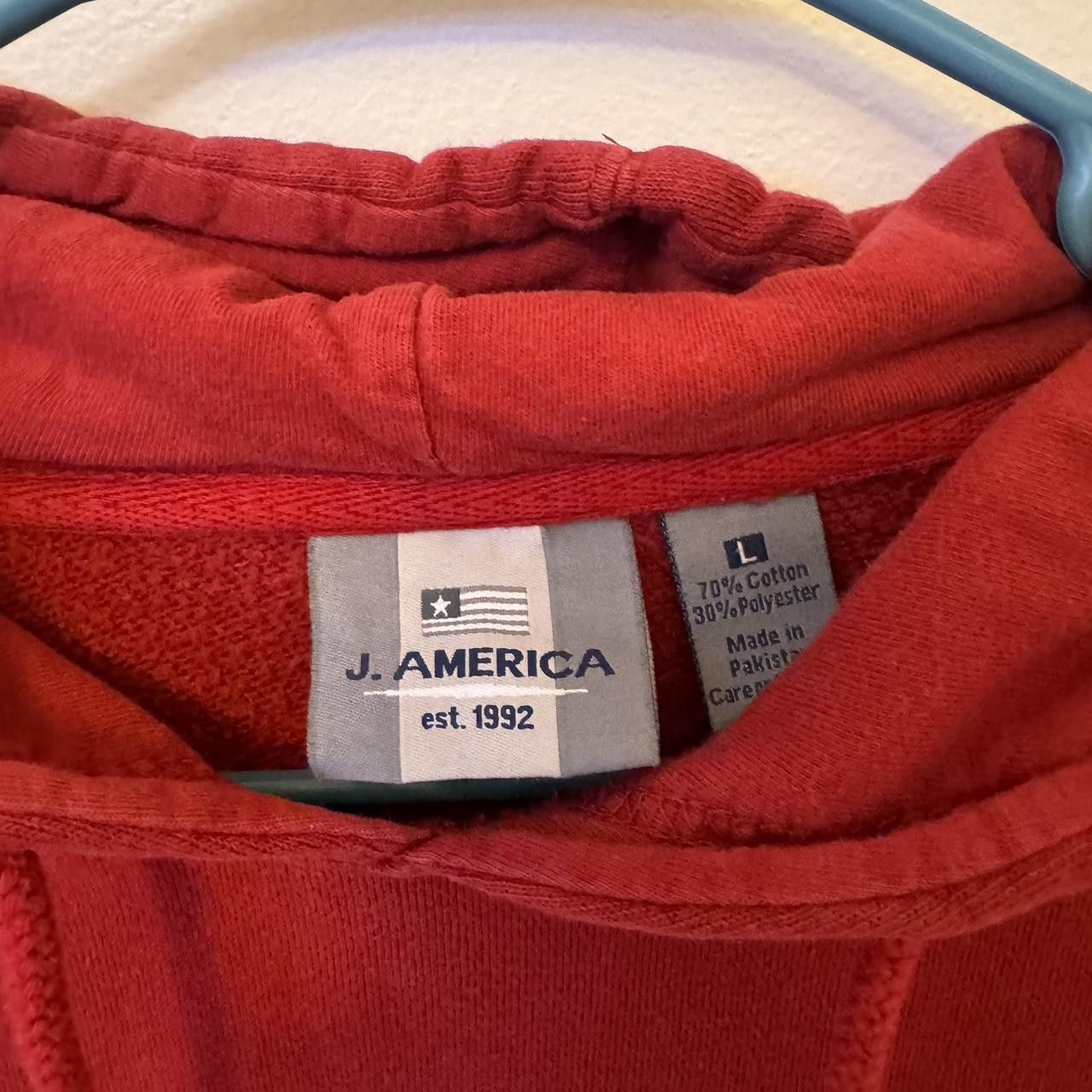 J. America Red Alabama Hoodie Size US L / EU 52-54 / 3 - 2 Thumbnail
