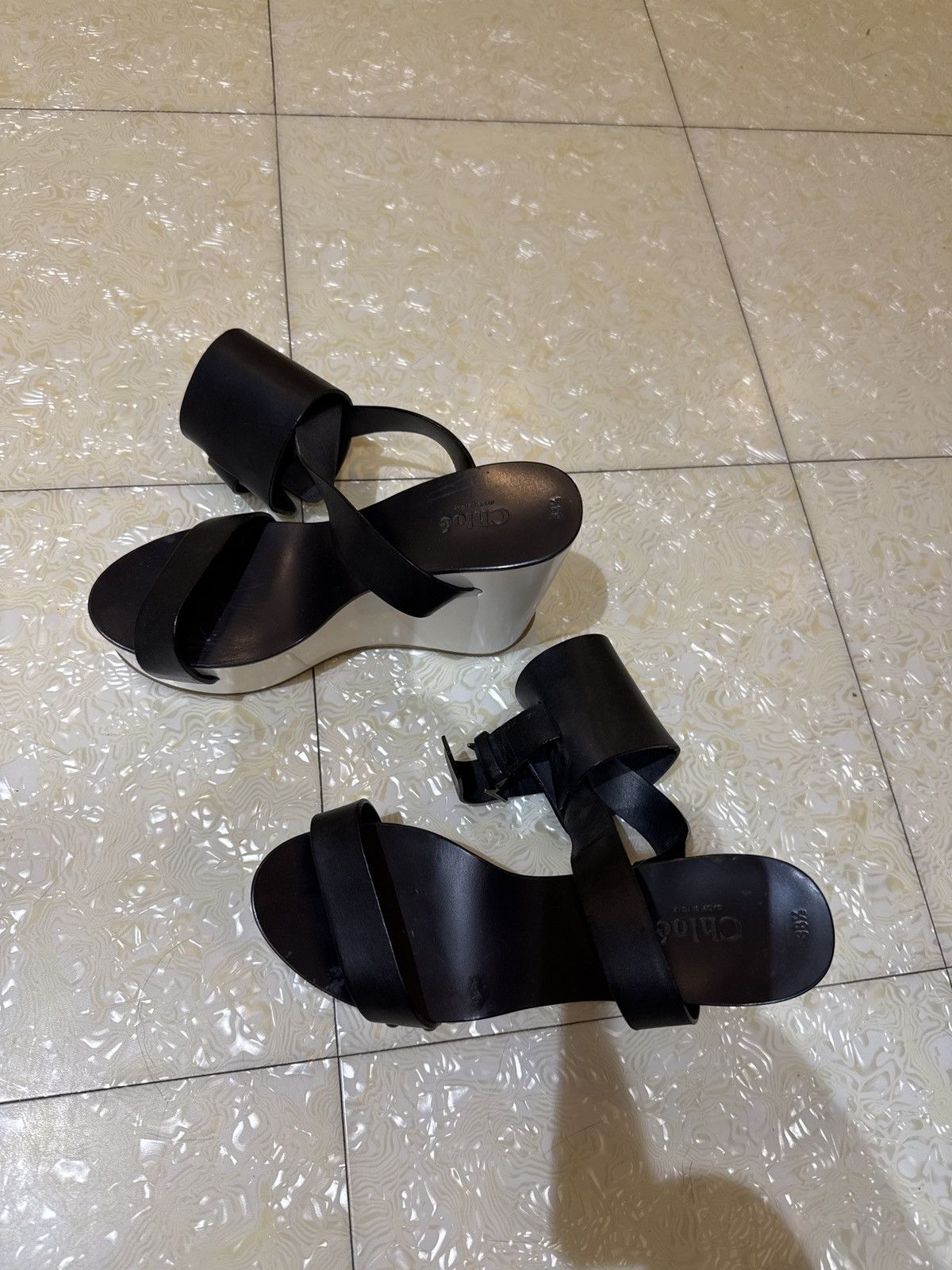 Chloe Chloe platform sandals Size US 8.5 / IT 38.5 - 2 Thumbnail