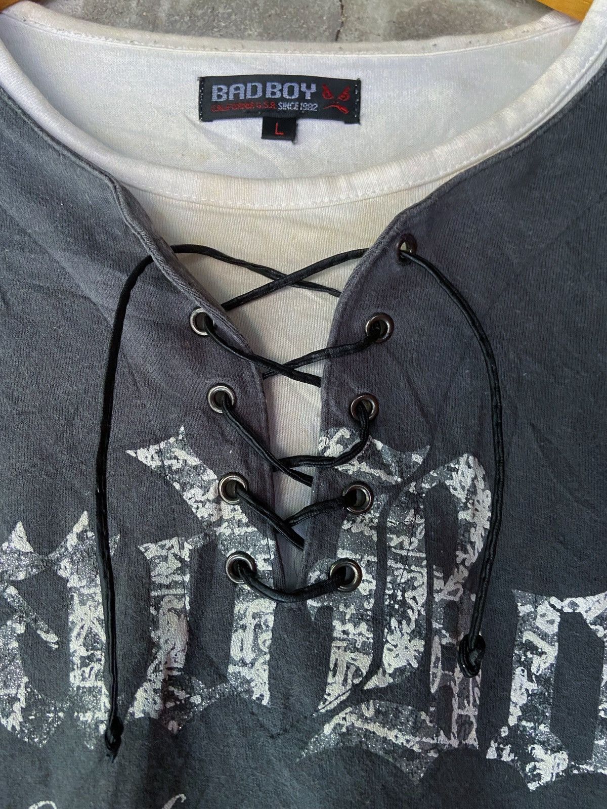 Beauty Beast × Hysteric Glamour × Japanese Brand DOUBLE LAYER JAPANESE STYLE BADBOY TEE Size US XL / EU 56 / 4 - 4 Thumbnail