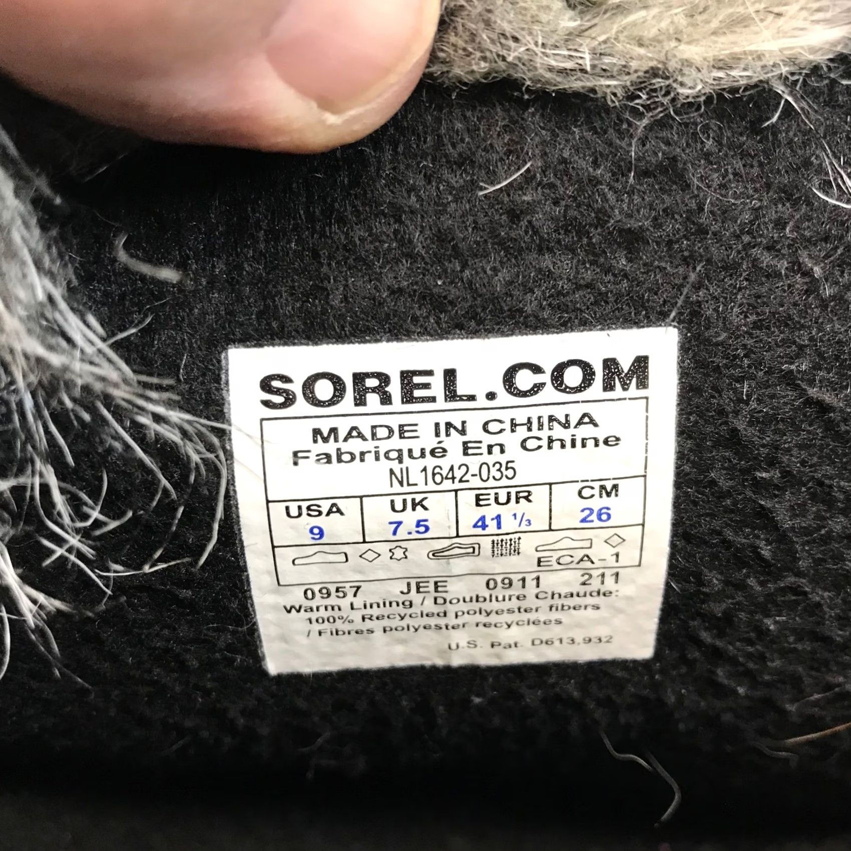 SOREL Sorel Tofino Waterproof Gray Leather Flat Boot Mens Winter Knee High Shoes Size US 11 / IT 41 - 7 Thumbnail
