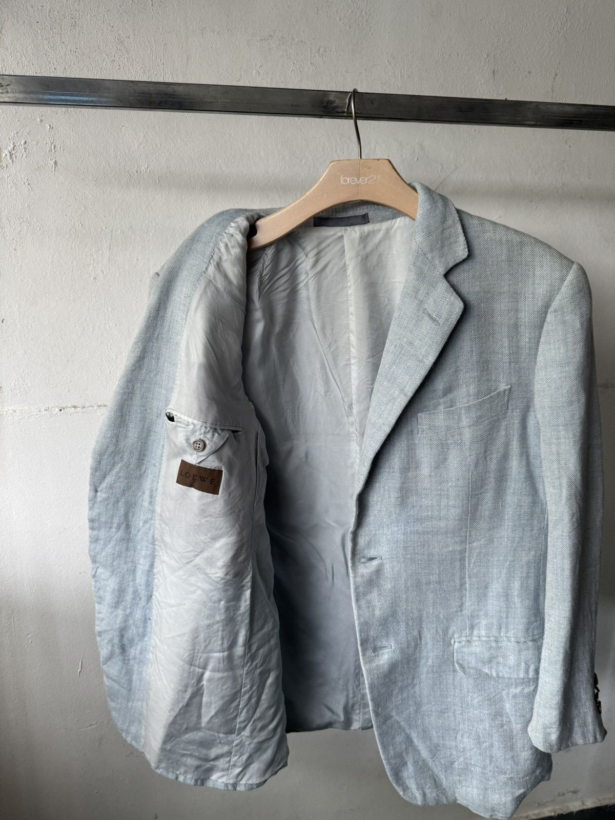 Loewe Loewe Linen Blazer Size US L / EU 52-54 / 3 - 1 Thumbnail