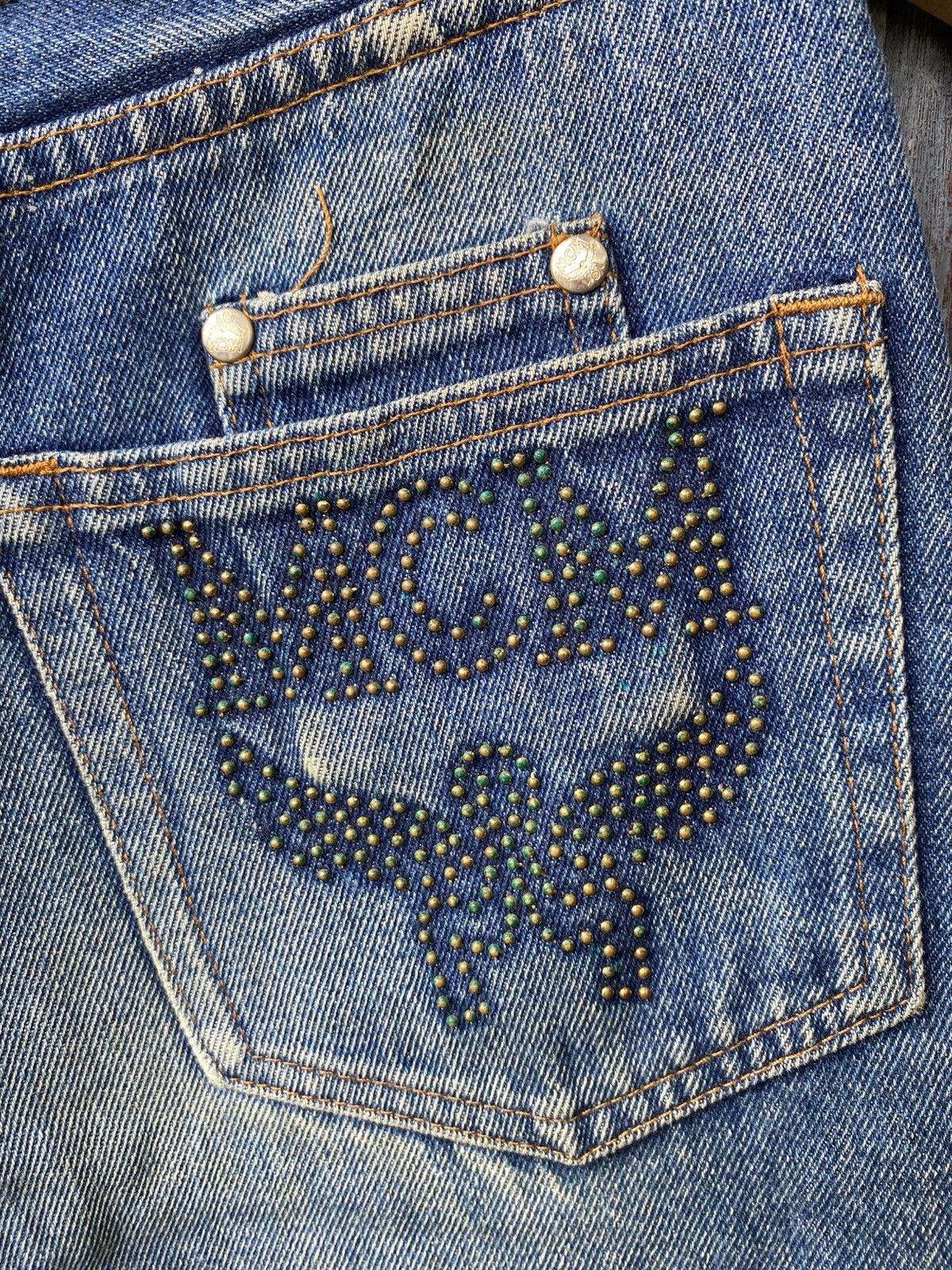 MCM MCM Vintage Jeans Denim Studded Rare Y2K Luxury With Rivet Size US 29 - 14 Thumbnail