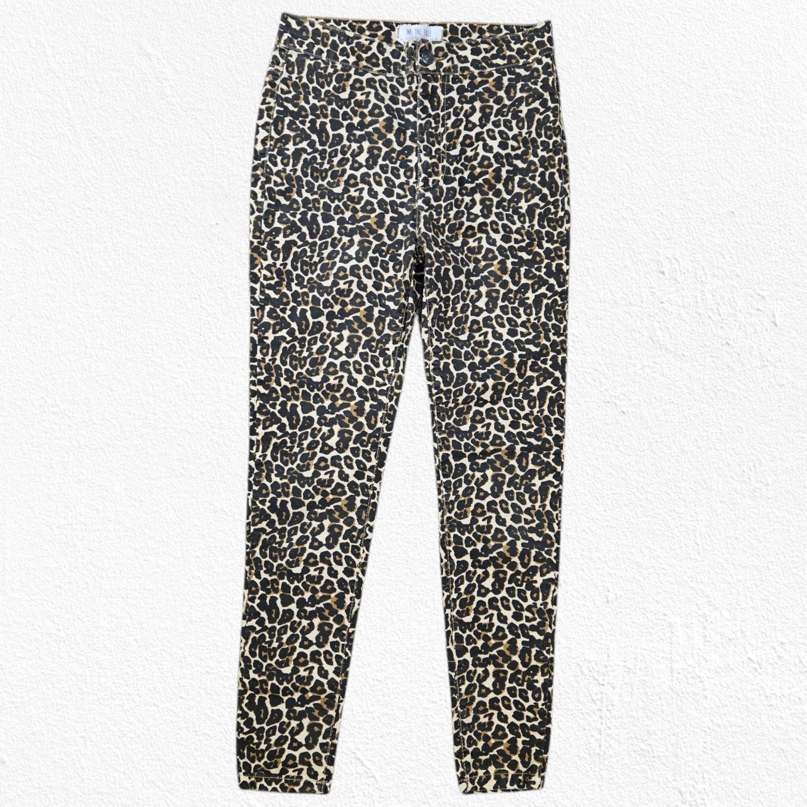 Other We The Free Leopard Print High Rise Jeggings Size 26 Size 26" / US 2 / IT 38 - 3 Thumbnail