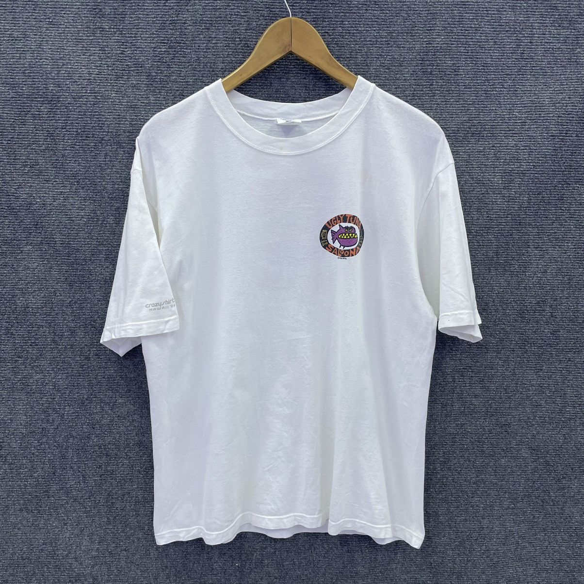 Hot Tuna × Vintage Vintage 1990s Ugly Tuna Surf T Shirt Hot & Tuna Size US L / EU 52-54 / 3 - 6 Thumbnail