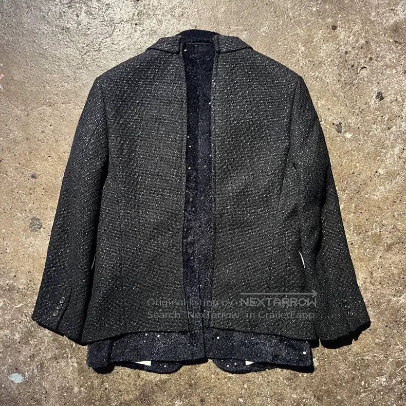 Comme des Garcons Comme des Garcons Dark vintage faux two-piece patterned to Size US M / EU 48-50 / 2 - 2 Thumbnail