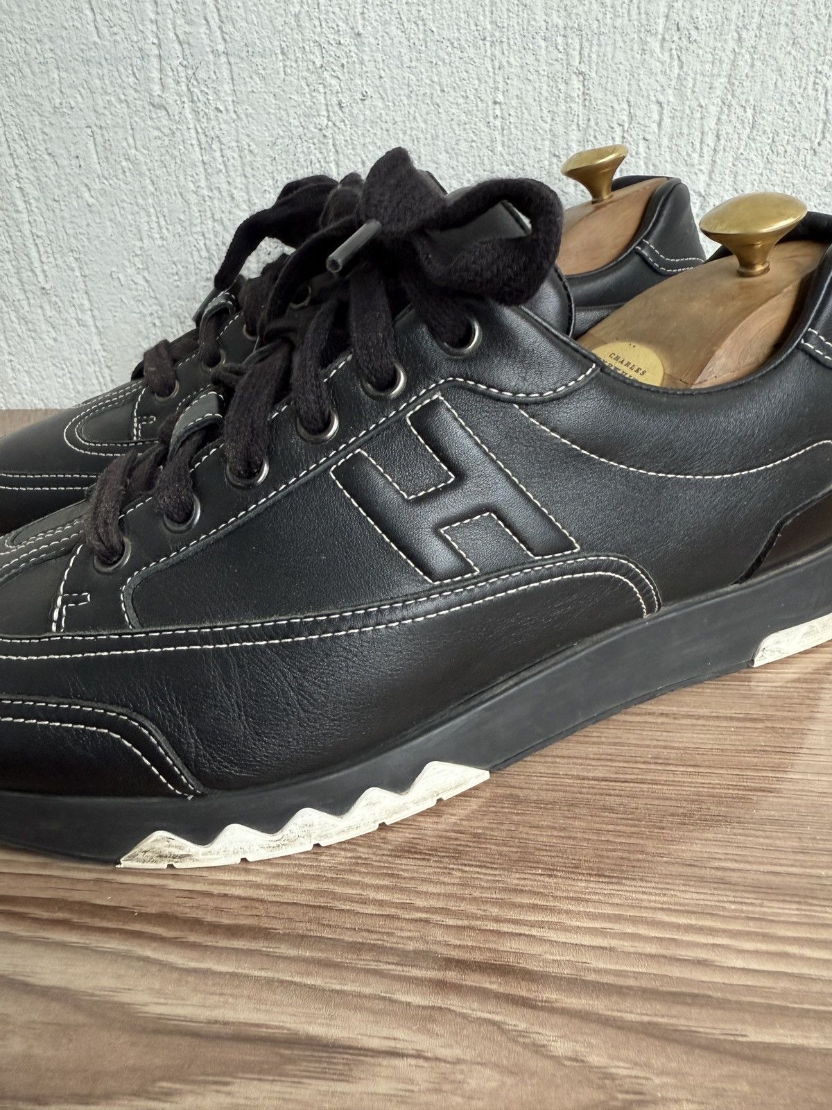 Hermes Trail leather sneaker Size US 8.5 / EU 41-42 - 7 Thumbnail