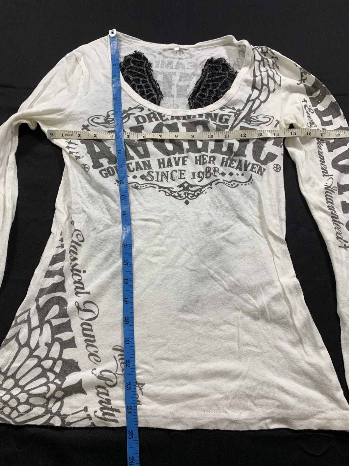 If Six Was Nine Japanese Gothic Punk Rock Long Slevee Size US S / EU 44-46 / 1 - 6 Thumbnail