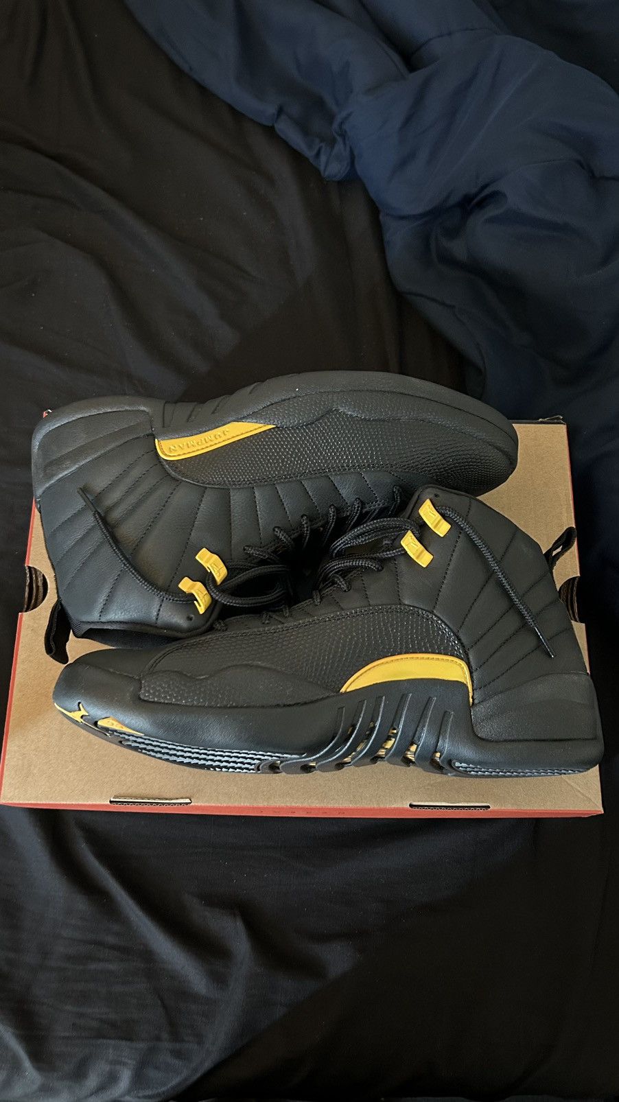 Jordan Brand Air Jordan 12 Retro 'Black Taxis' Size US 11 / EU 44 - 2 Thumbnail