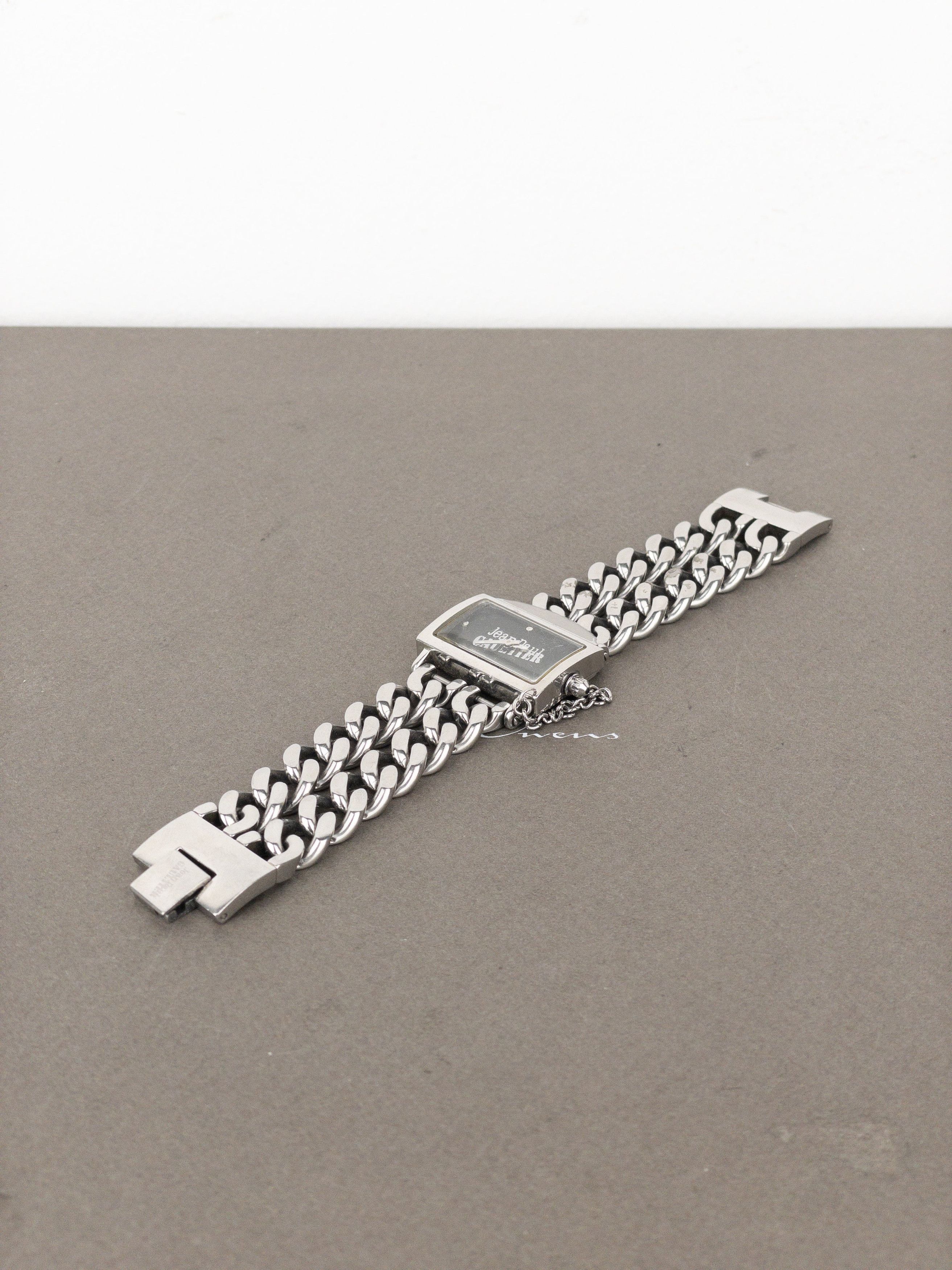 Jean Paul Gaultier 1990s Cuban Bracelet Watch Size ONE SIZE - 1 Thumbnail