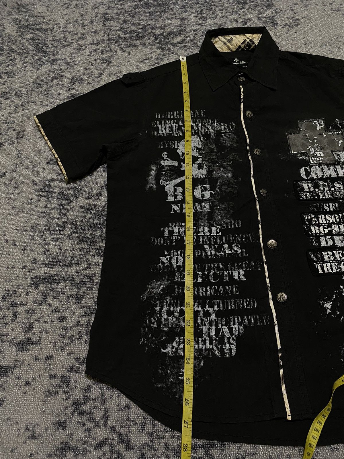 Hysteric Glamour Y2k Berning sho skull ifsixwasnine Shirt Size US M / EU 48-50 / 2 - 11 Thumbnail