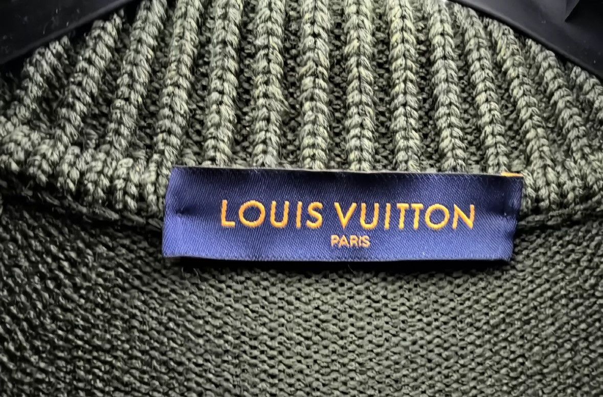 Louis Vuitton Louis Vuitton Nigo2 Co branded Tiger Head Cardigan Sweater Size US L / EU 52-54 / 3 - 3 Thumbnail