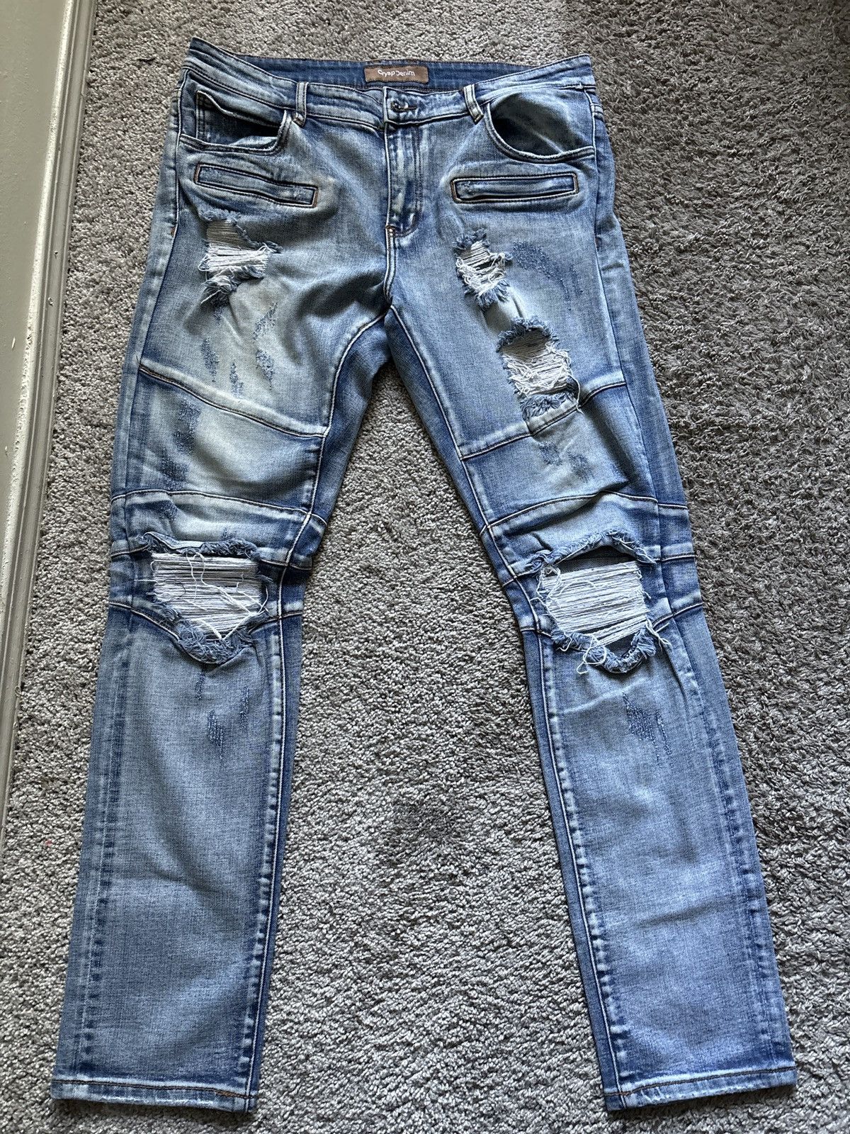 Crysp Denim Distressed jeans Size US 36 / EU 52 - 1 Thumbnail