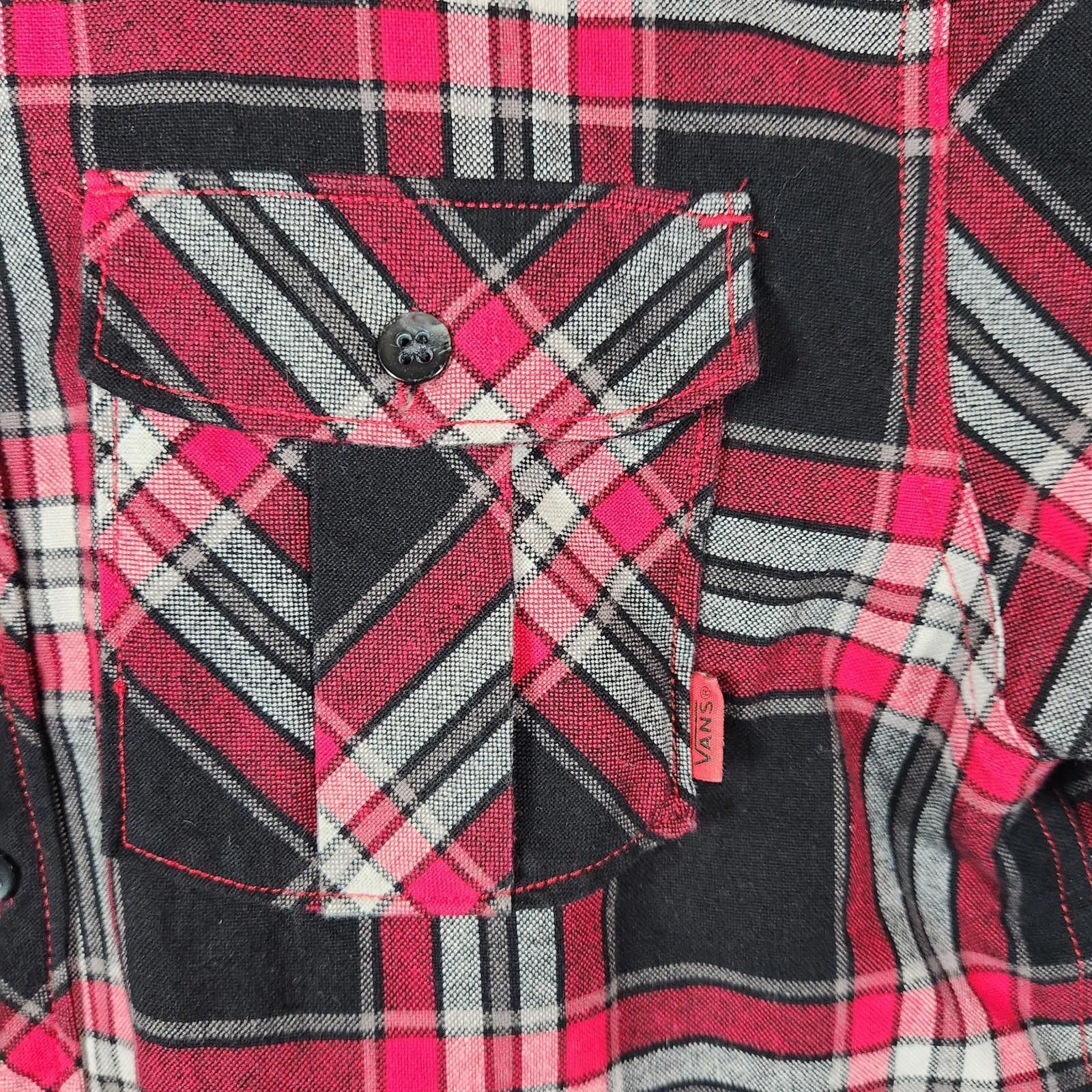 Vans Vans Off The Wall Lined Plaid Flannel Shirt Jacket Medium Size US M / EU 48-50 / 2 - 3 Thumbnail