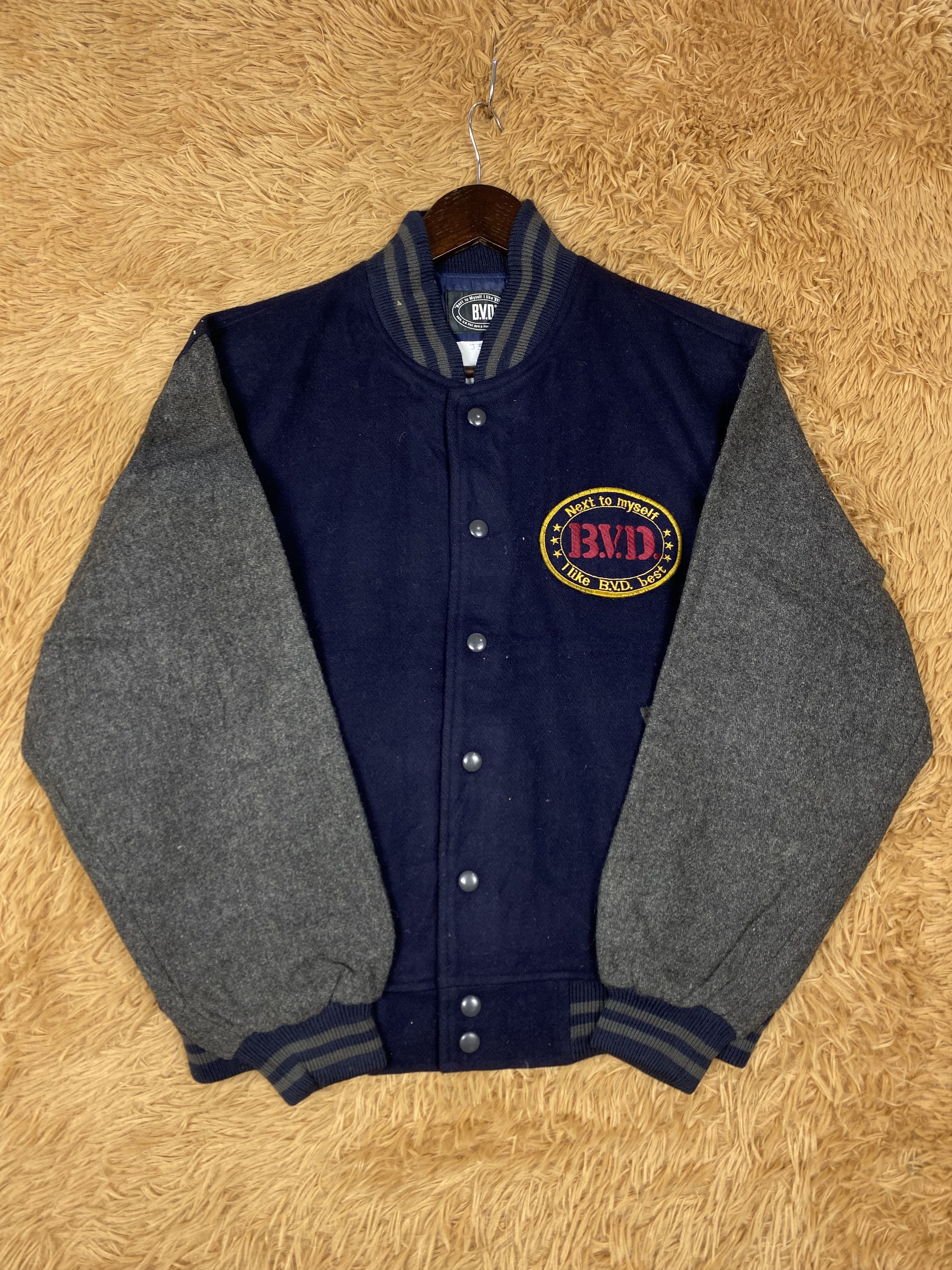 Vintage Vintage B.V.D Varsity Jacket DJ0330 Size US M / EU 48-50 / 2 - 4 Thumbnail