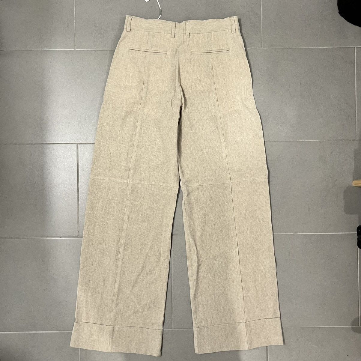 Acne Studios $700 ACNE STUDIOS Loose Linen/Cotton Trousers Women's EU 34 Size US 28 / EU 44 - 3 Thumbnail