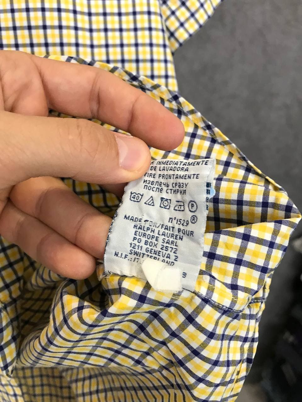 Designer Polo Ralph Lauren designer logo shirt Size US XL / EU 56 / 4 - 5 Thumbnail