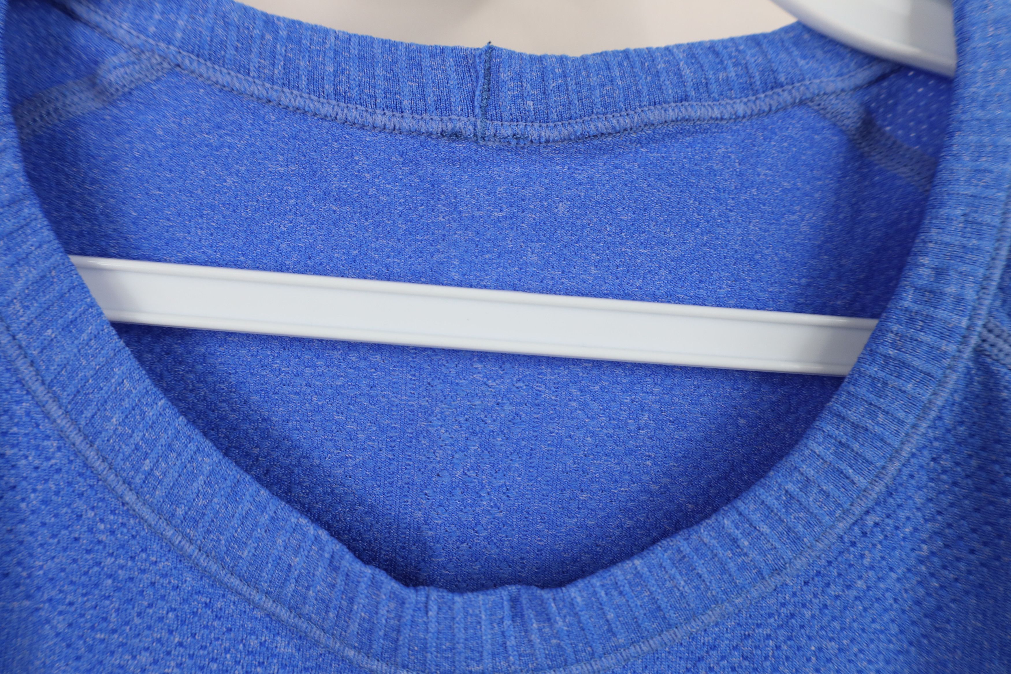 Lululemon Lululemon Tech Short Sleeve Training Gym T-Shirt Blue Knit Size M / US 6-8 / IT 42-44 - 6 Thumbnail