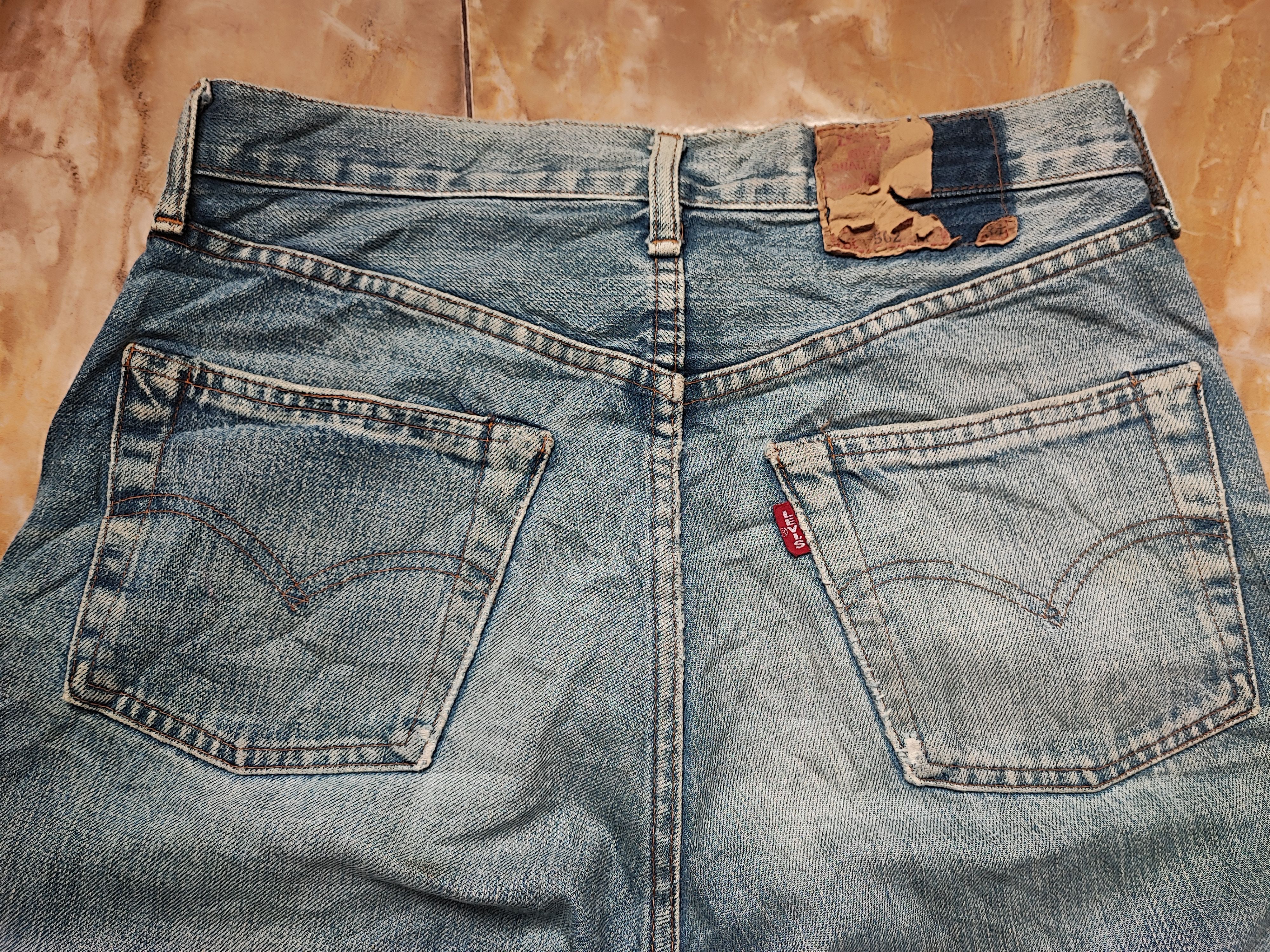 Levi's Vintage Clothing Levi's 502 Big E Redline Selvedge 1992 Jeans Size US 30 / EU 46 - 12 Thumbnail