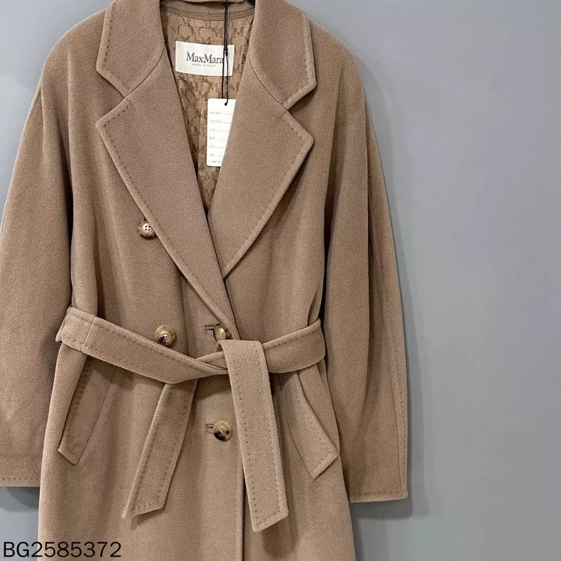 Max Mara MaxMara 101801 Camel Wool Coat -dmc Size US M / EU 48-50 / 2 - 1 Thumbnail
